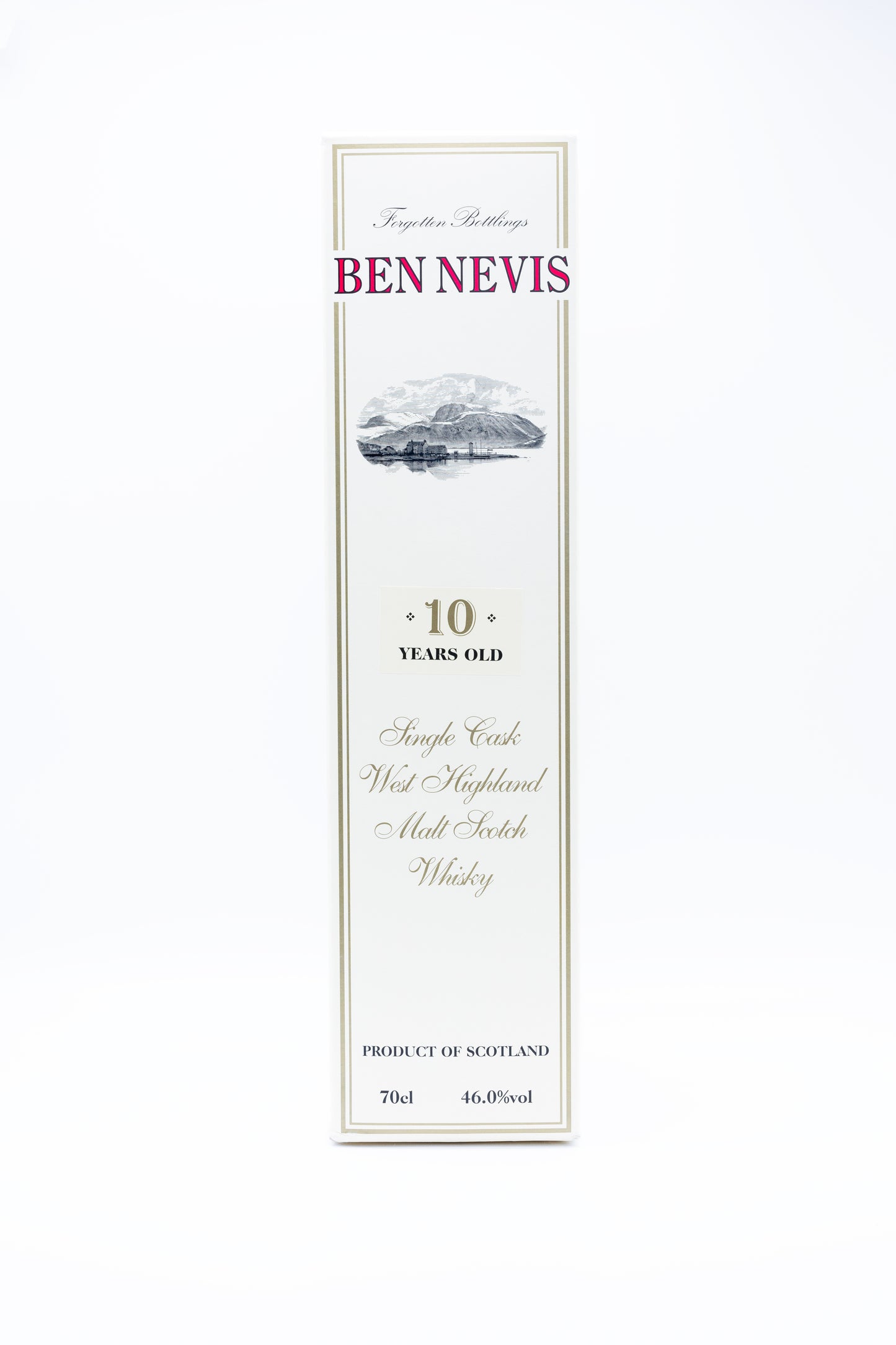 Ben Nevis - 10 Year Old - Forgotten Bottlings, Distilled In September 1996, Bottled In Febuary 2007