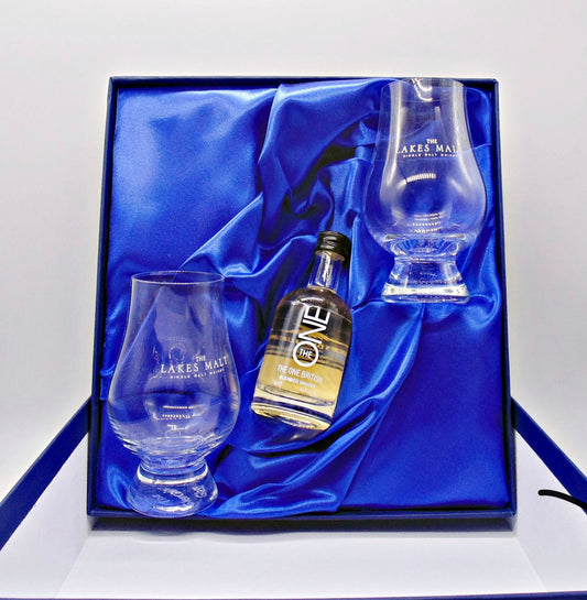 Lakes Miniature First Edition "The One" with Glencairn Glasses