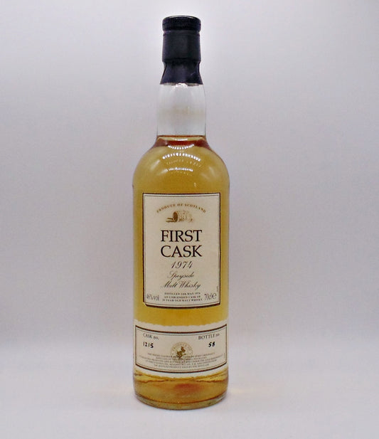 Strathmill First Cask 1974- 26 Year Old - Bottle NO.58