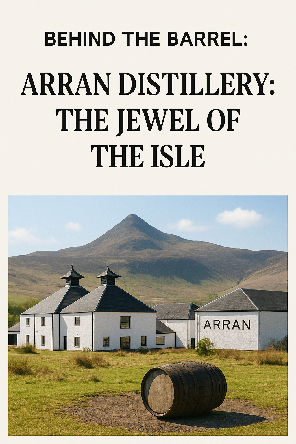 Behind The Barrel: Arran Distillery: The Jewel of the Isle