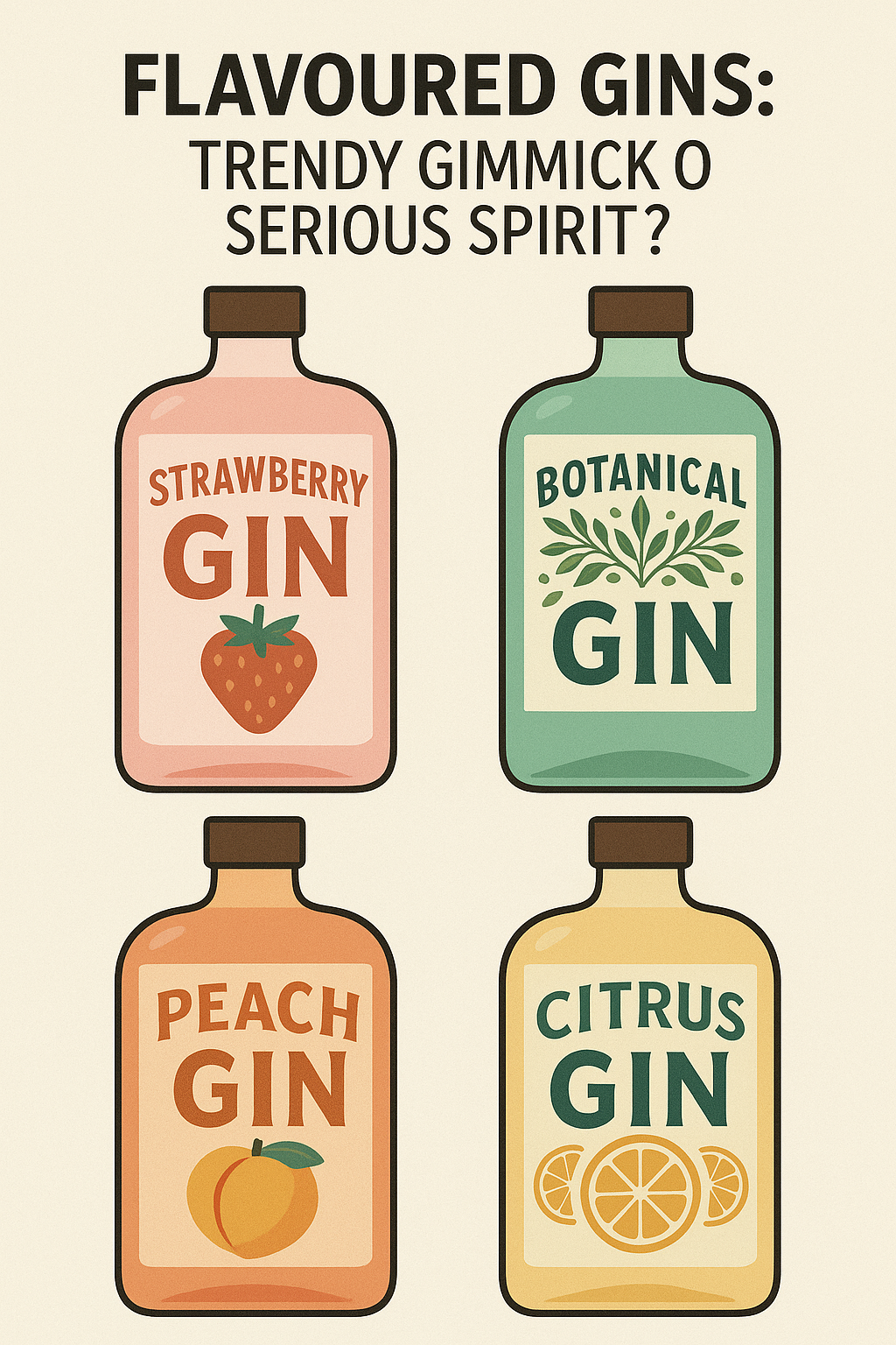 Flavoured Gins: Trendy Gimmick or Serious Spirit?