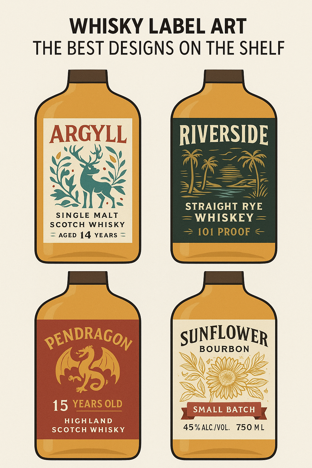 Whisky Label Art: The Best Designs on the Shelf