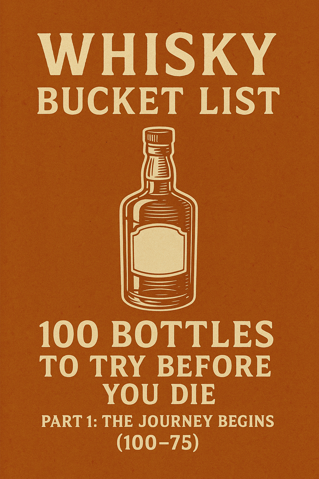 Whisky Bucket List: 100 Bottles to Try Before You Die Part 1: The Journey Begins (100–75)