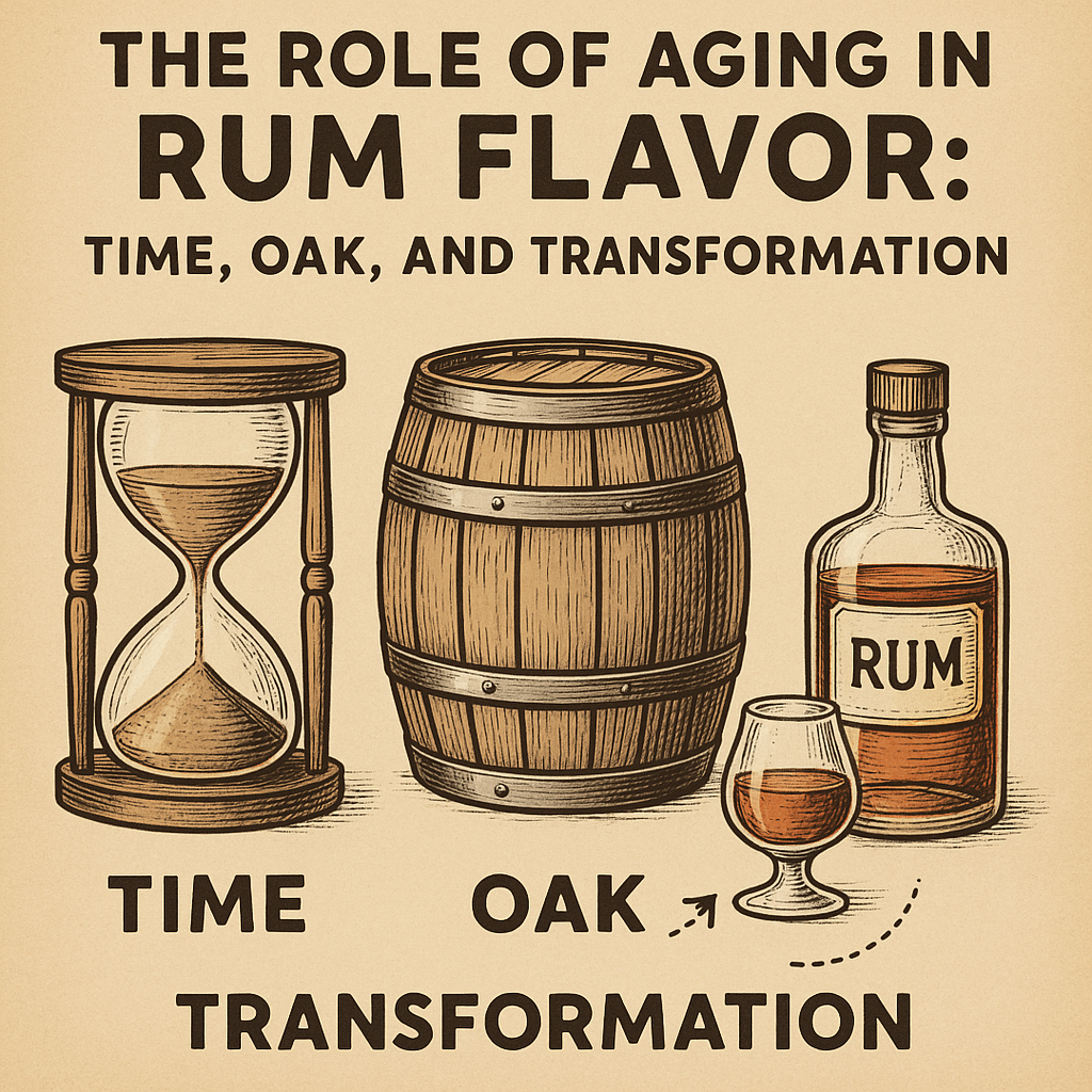 The Role of Aging in Rum Flavor: Time, Oak, and Transformation