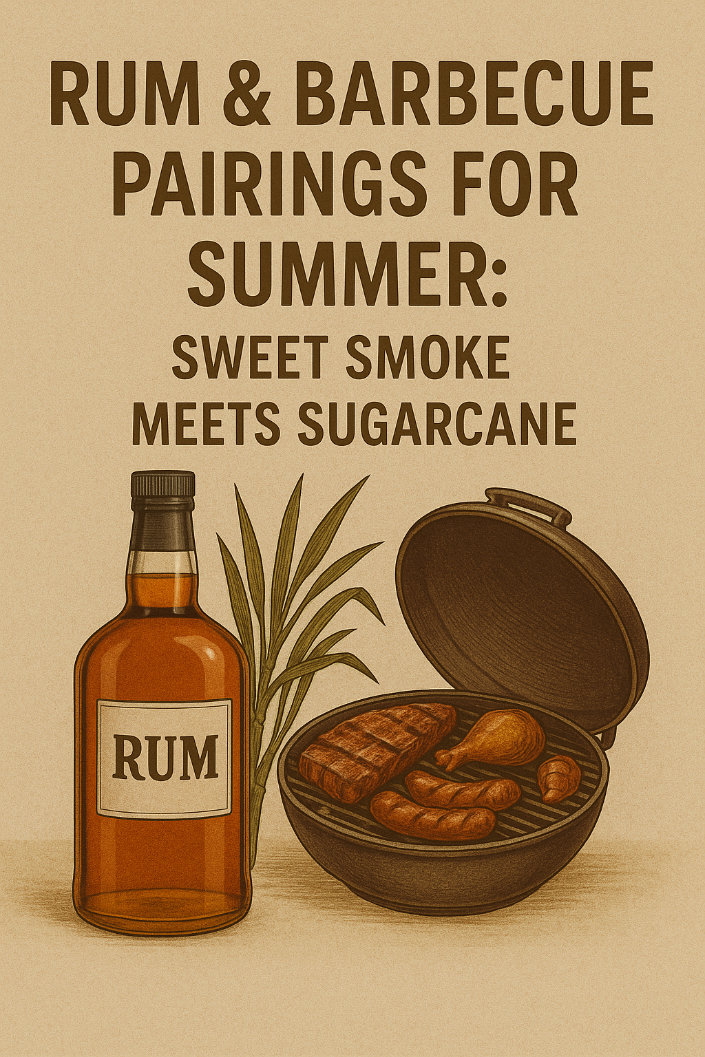 Rum & Barbecue Pairings for Summer: Sweet Smoke Meets Sugarcane