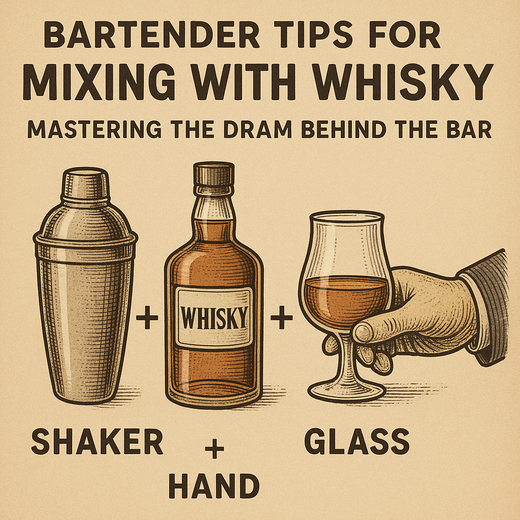 Bartender Tips for Mixing with Whisky: Mastering the Dram Behind the Bar