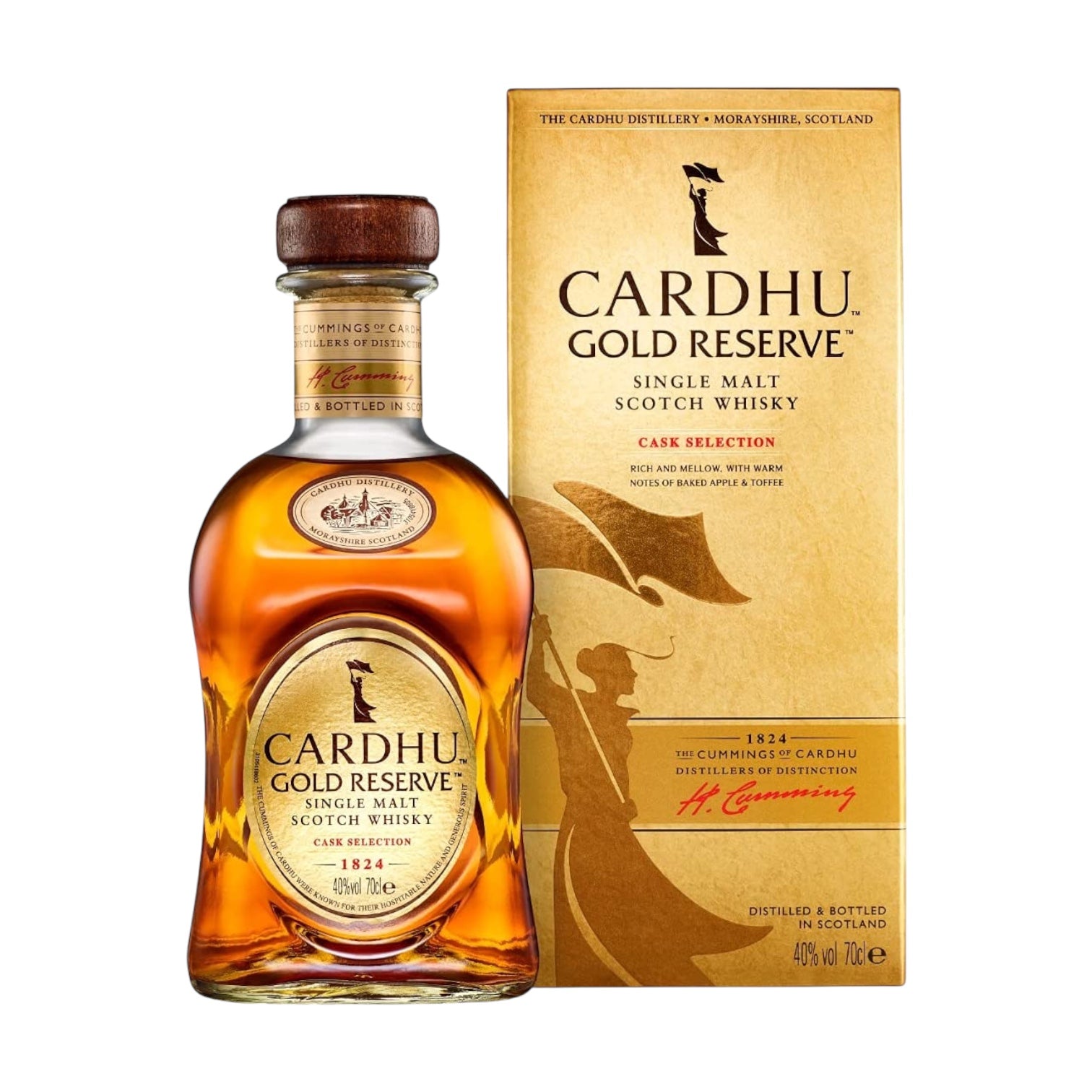 Cardhu Gold Reserve Single Malt Scotch Whisky Bottle 40% Vol