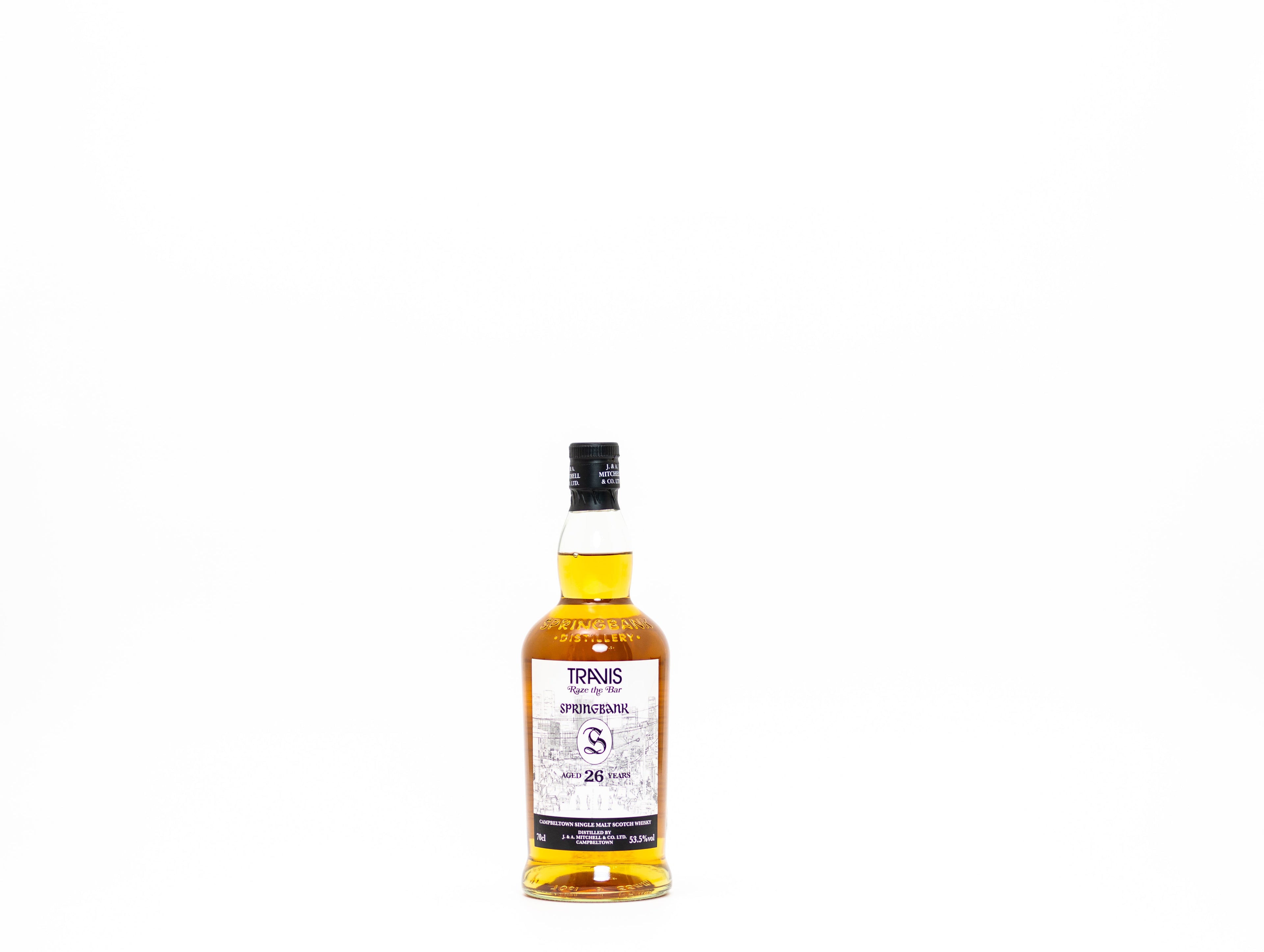 Springbank 26 Year Old (1998) – Caskade & Travis “L.A. Times Album” Collaboration, 53.5% ABV, 234 Bottles
