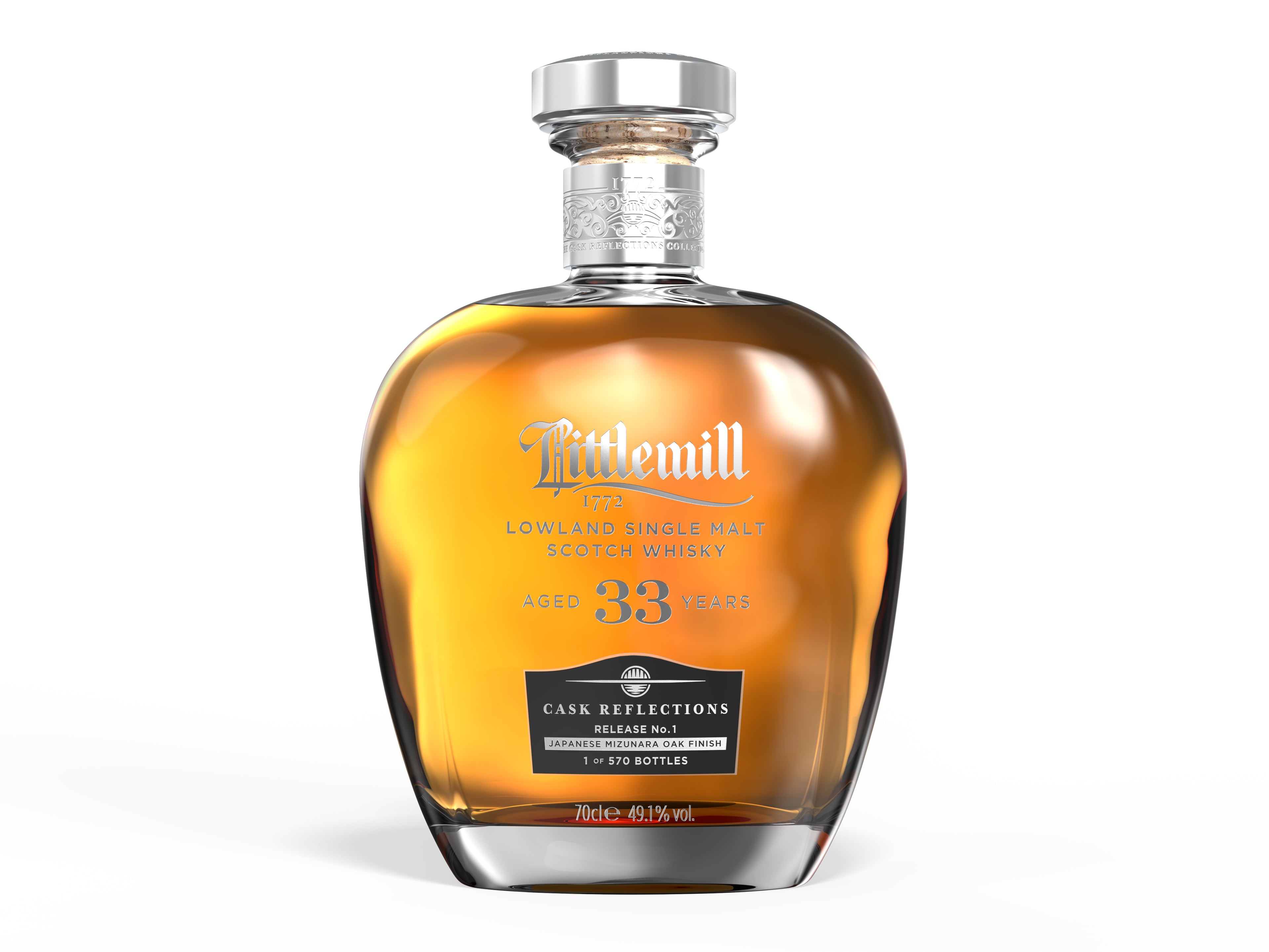 Littlemill 33 Year Old Mizunara Finish