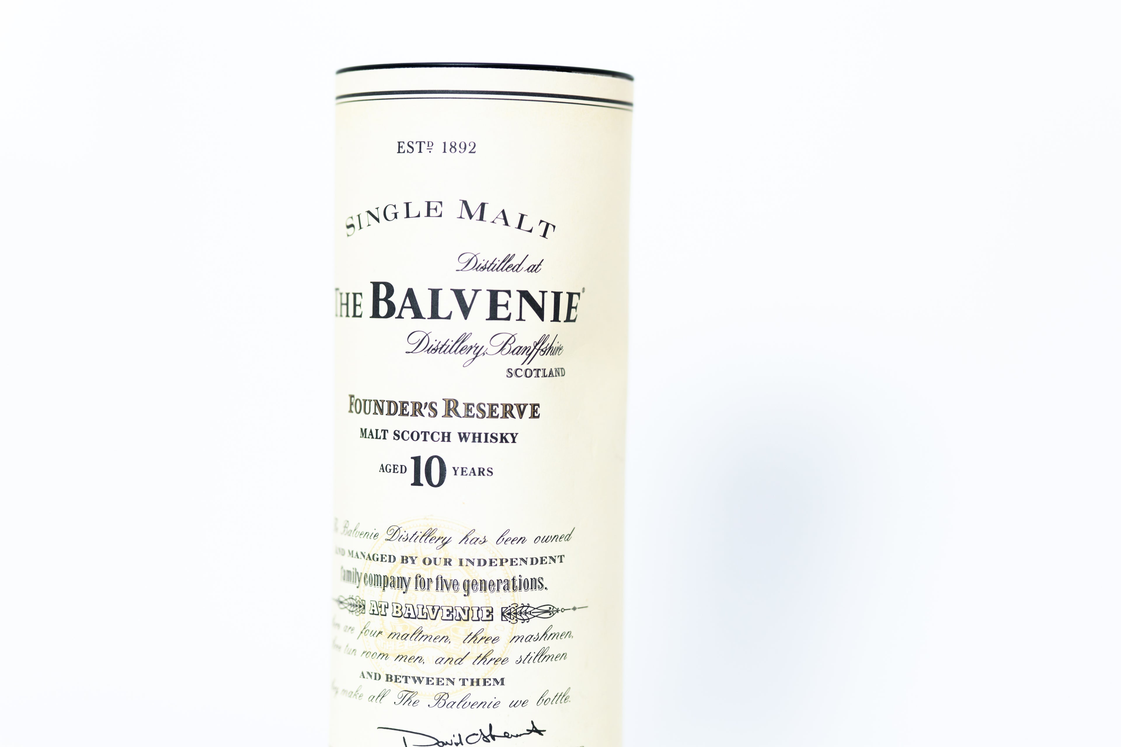 Balvenie 10 Year Old Founders Reserve Scotch Whisky, 70cl, 40% ABV