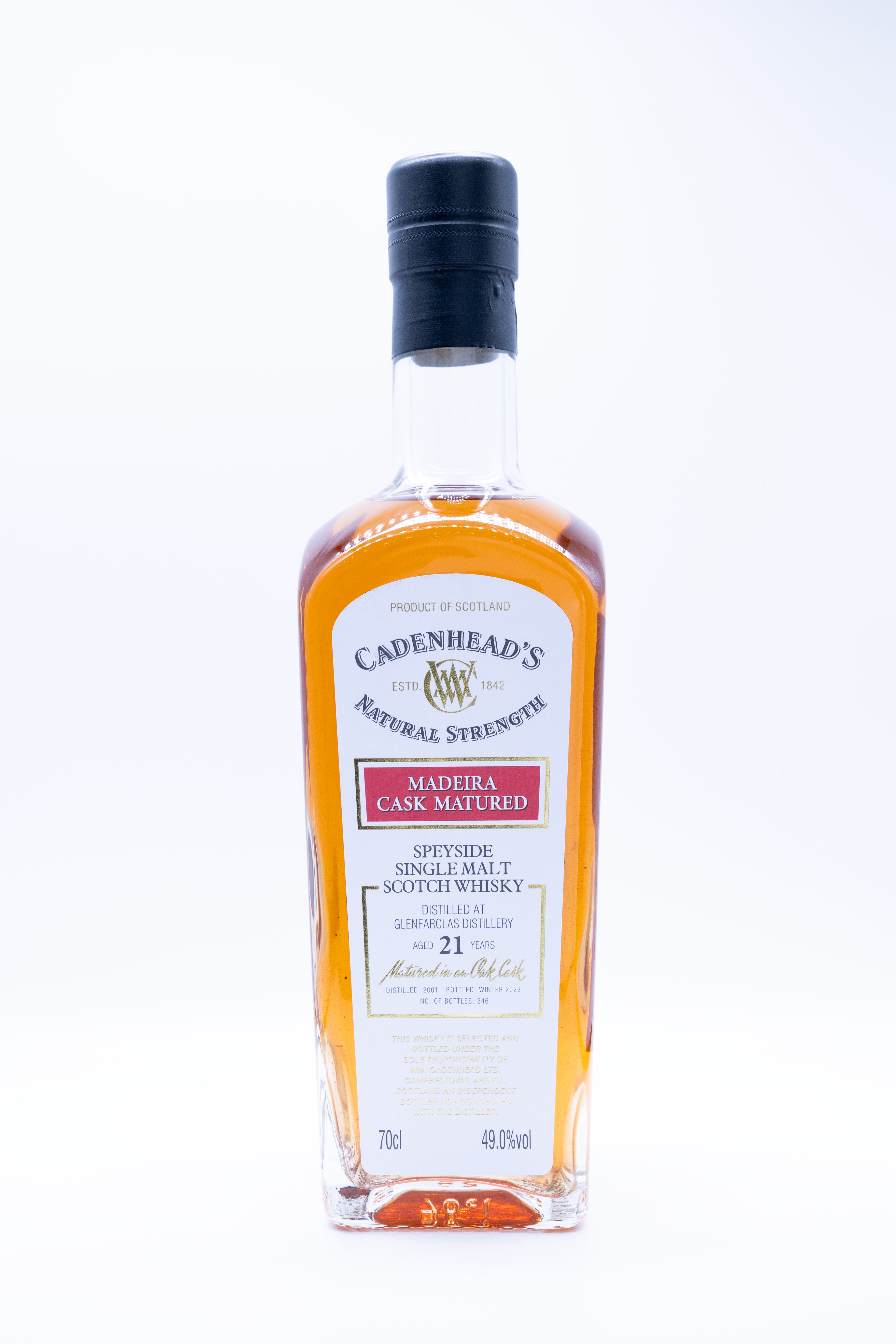 Glenfarclas Cadenhead Maderia Cask 21 years old