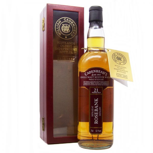 Rosebank 1991 Cadenhead's 21 Year Old