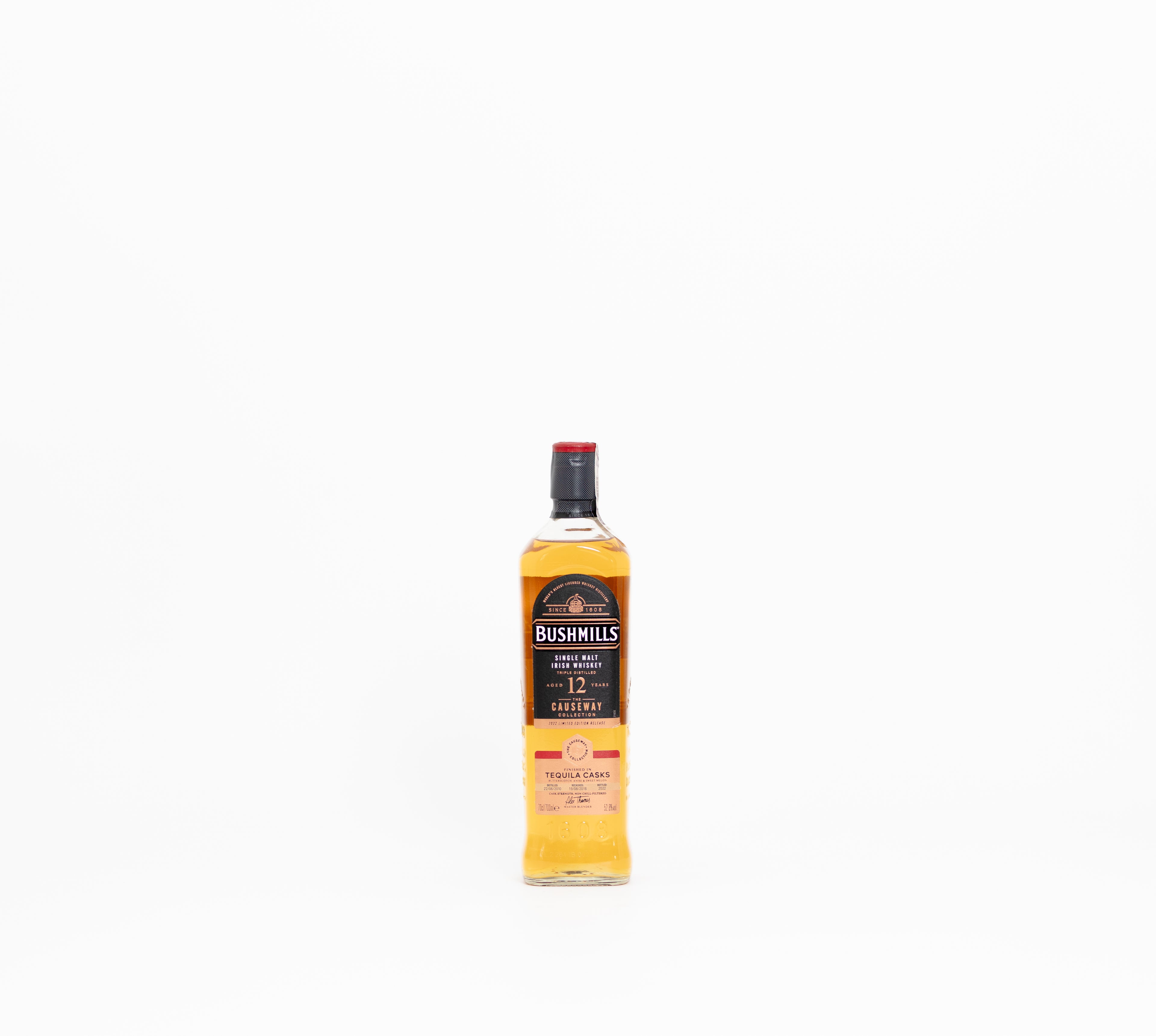 Bushmills 2010 Tequila Casks Finish 12 Year Old The Causeway Collection