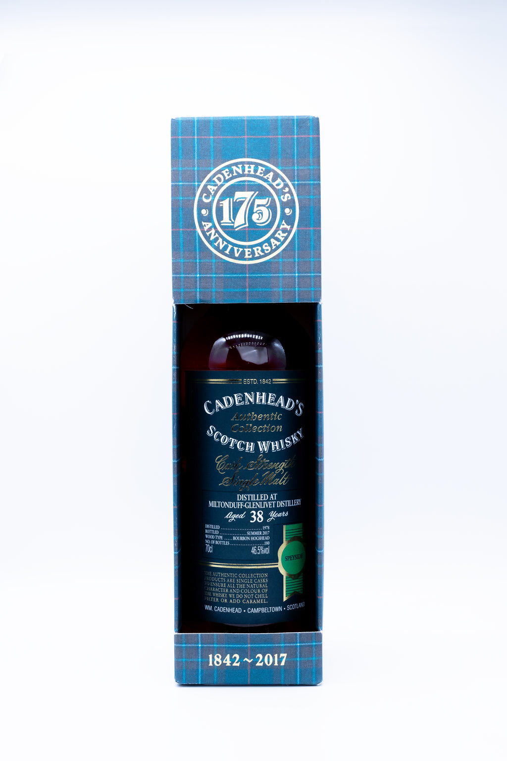 Miltonduff Glenlivet 38 Year Old  Cadenhead's Authentic Collection