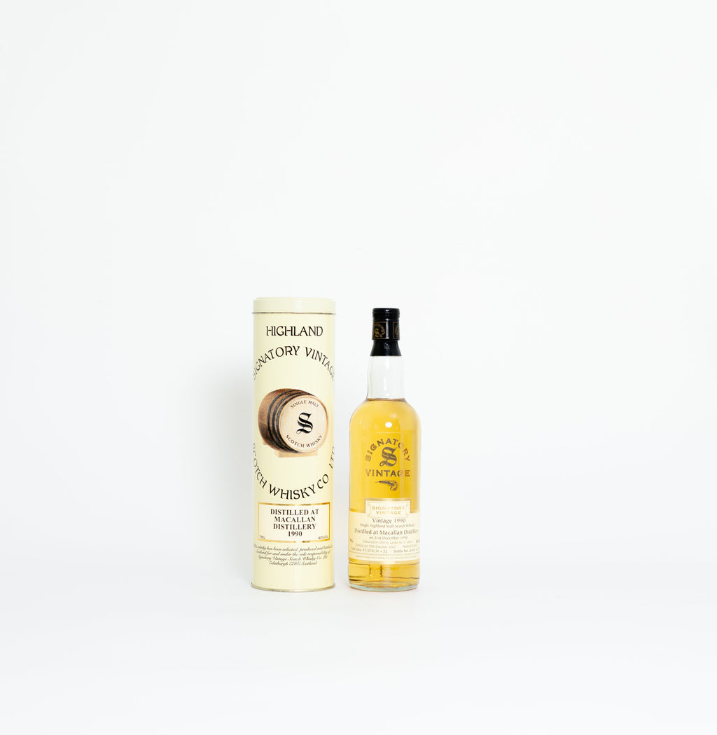 Macallan 1990 Signatory Vintage 11 year old