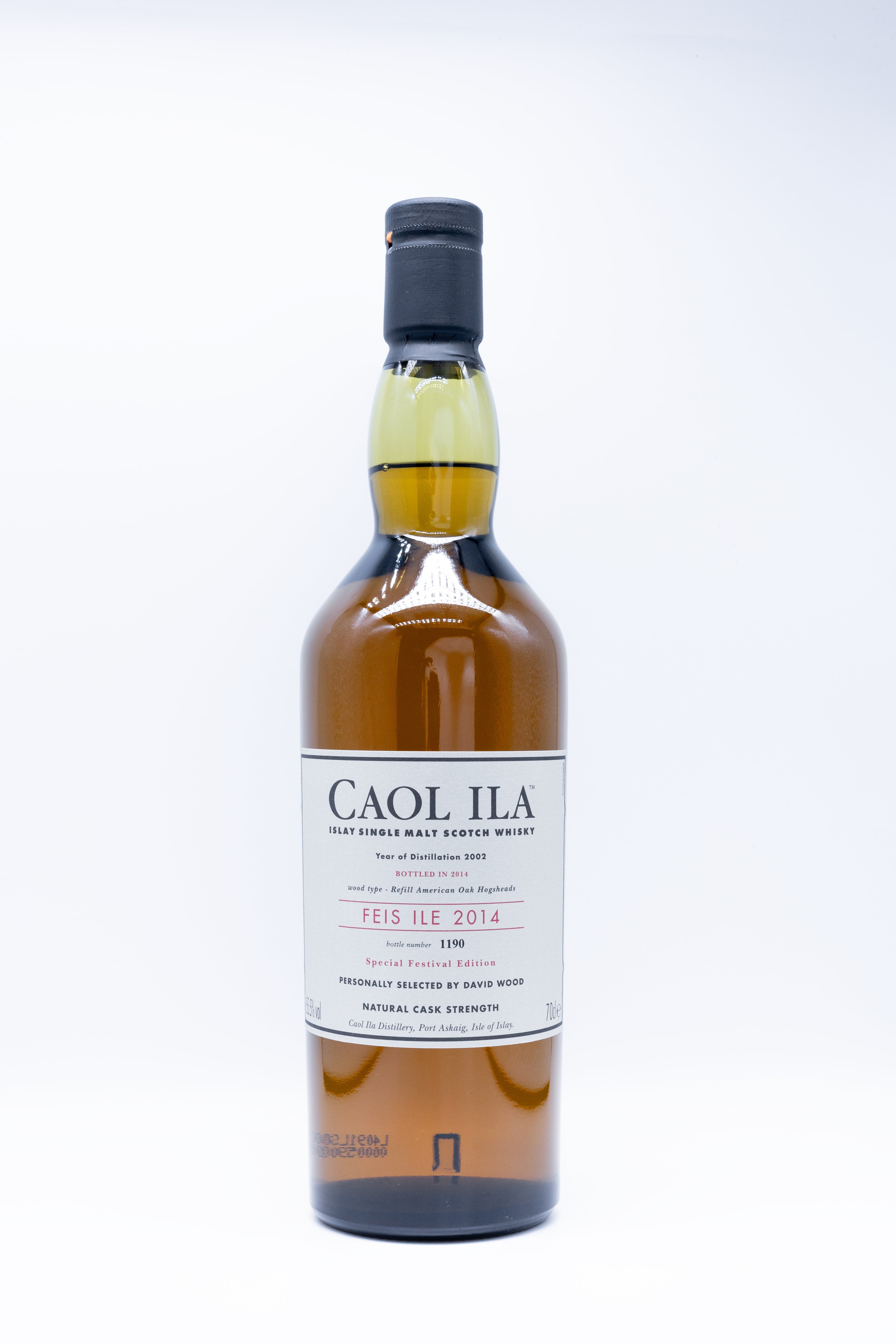 Caol Ila Feis Ila 2014 Bottle Number 330