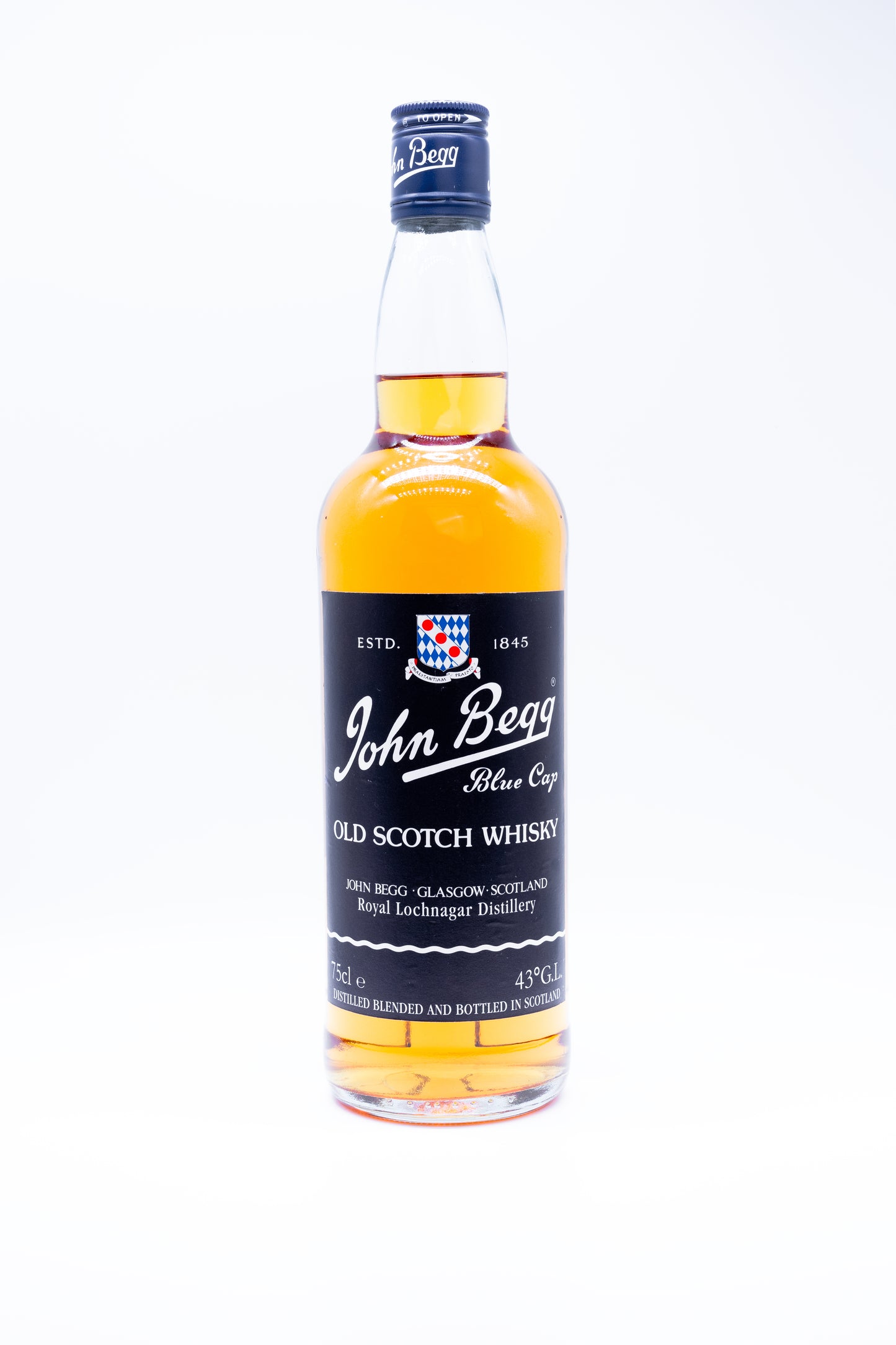 John Begg Blue Cap - Old Scotch Whisky