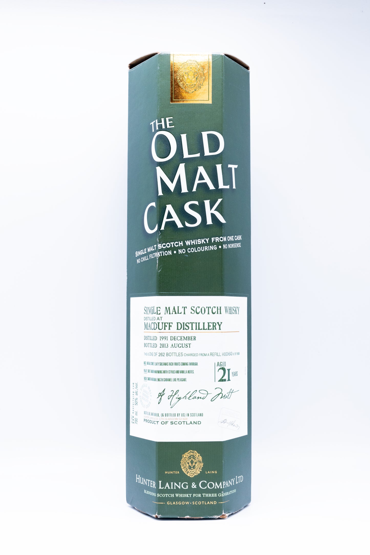 Macduff 21 Year Old - Old Malt Cask