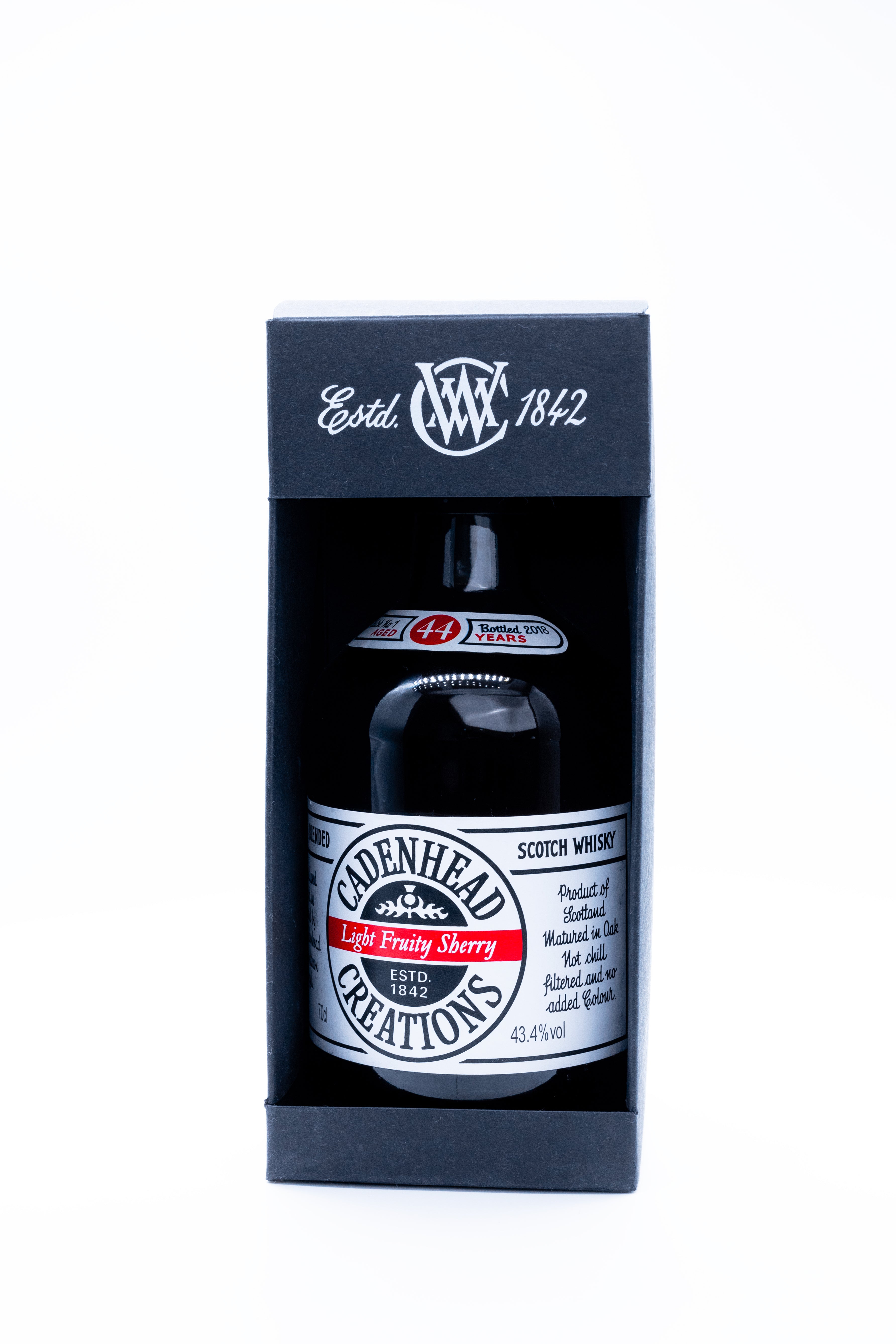 Cadenhead Creations Light Fruity Sherry 1973 44 Year Old Batch #1