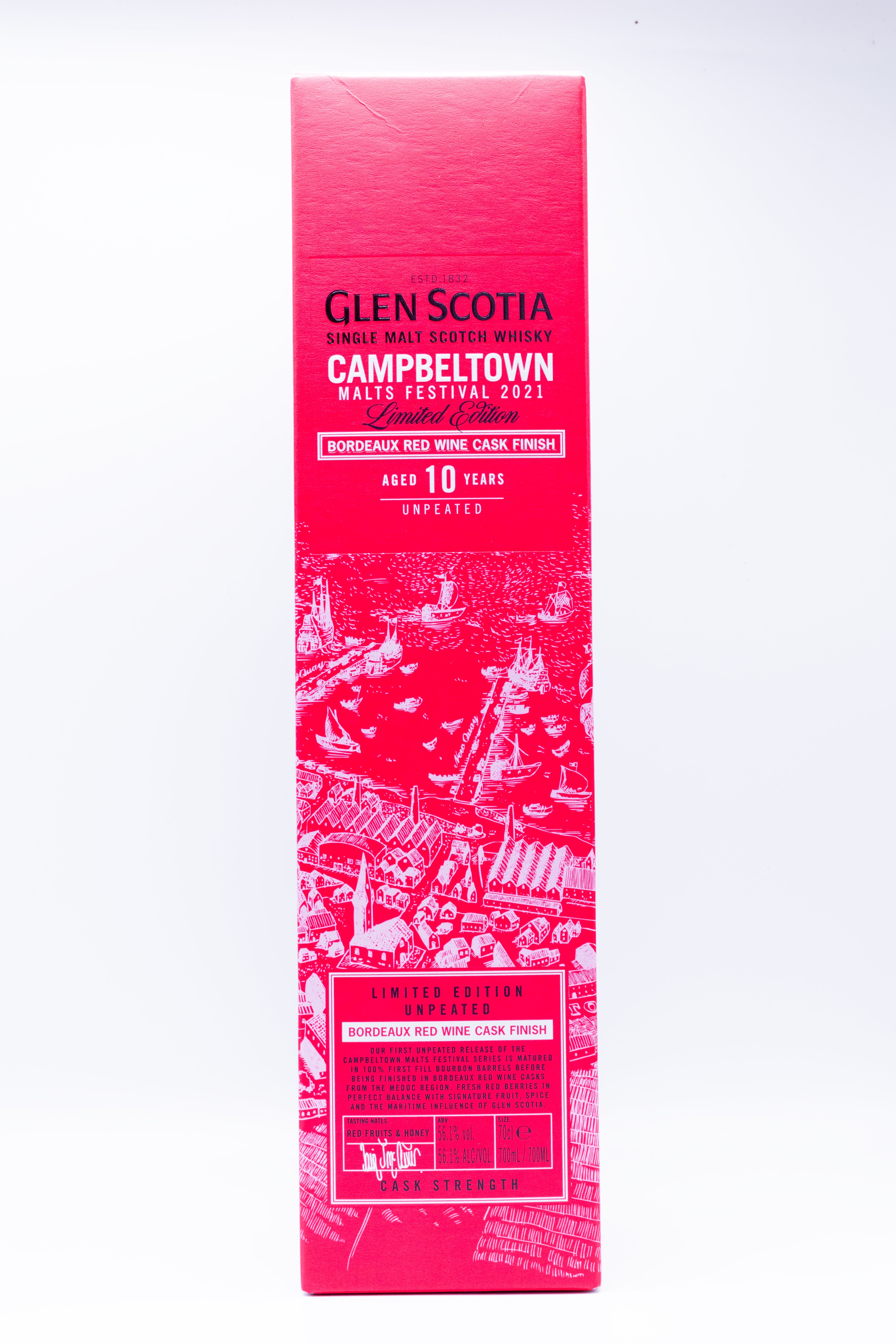 Glen Scotia 2021 Festival Bordeaux Red Wine 10 Year Old
