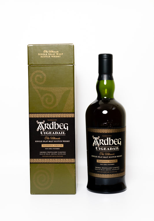 Ardbeg Uigeadail, 2003 Inaugural Bottling with Box