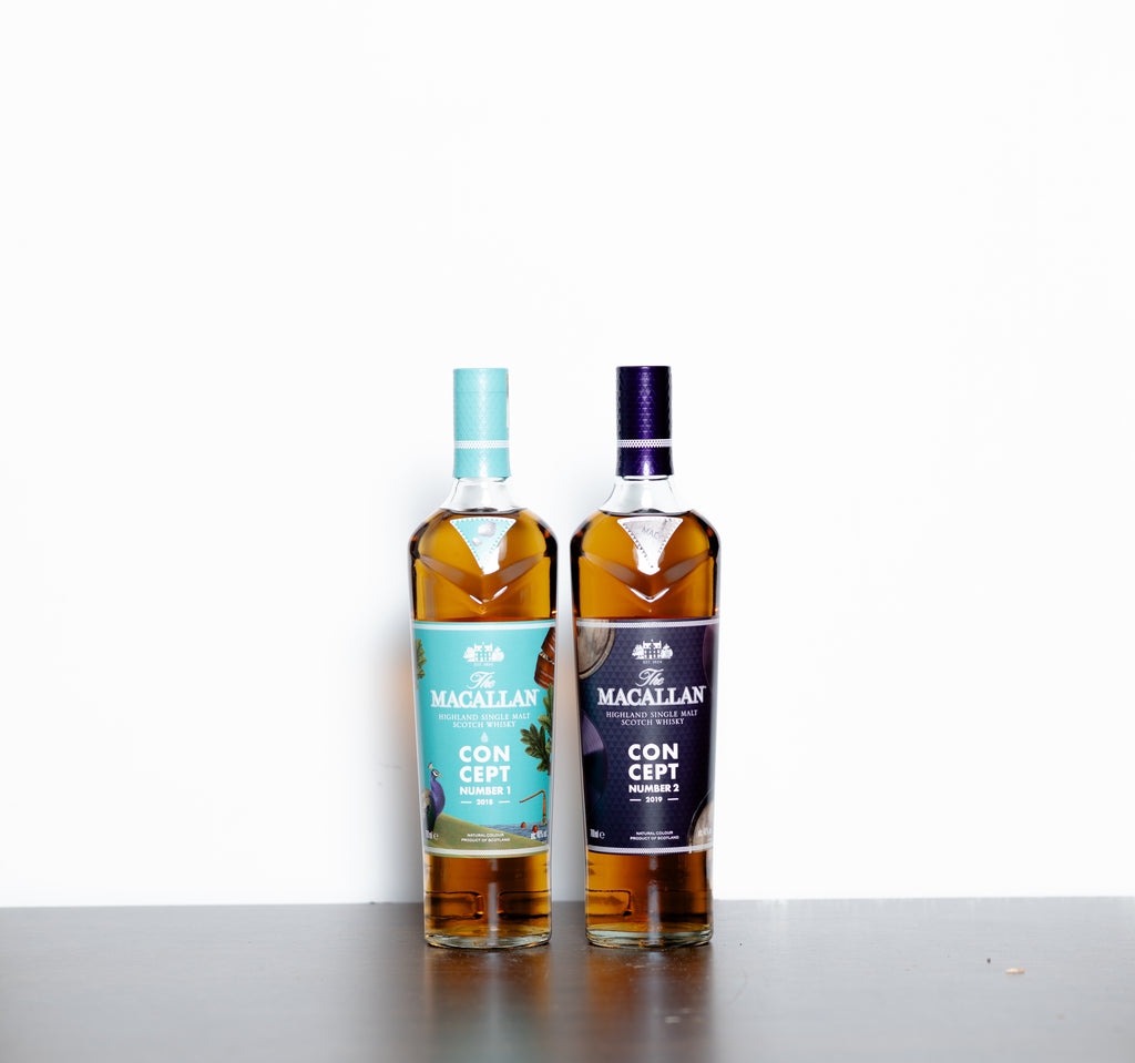 The Macallan Concept Series Collection No. 1–3 (3 x 70cl) – Concept No.1 (40%), Concept No.2 (40%), Concept No.3 (40.8%) (Full Presentation)