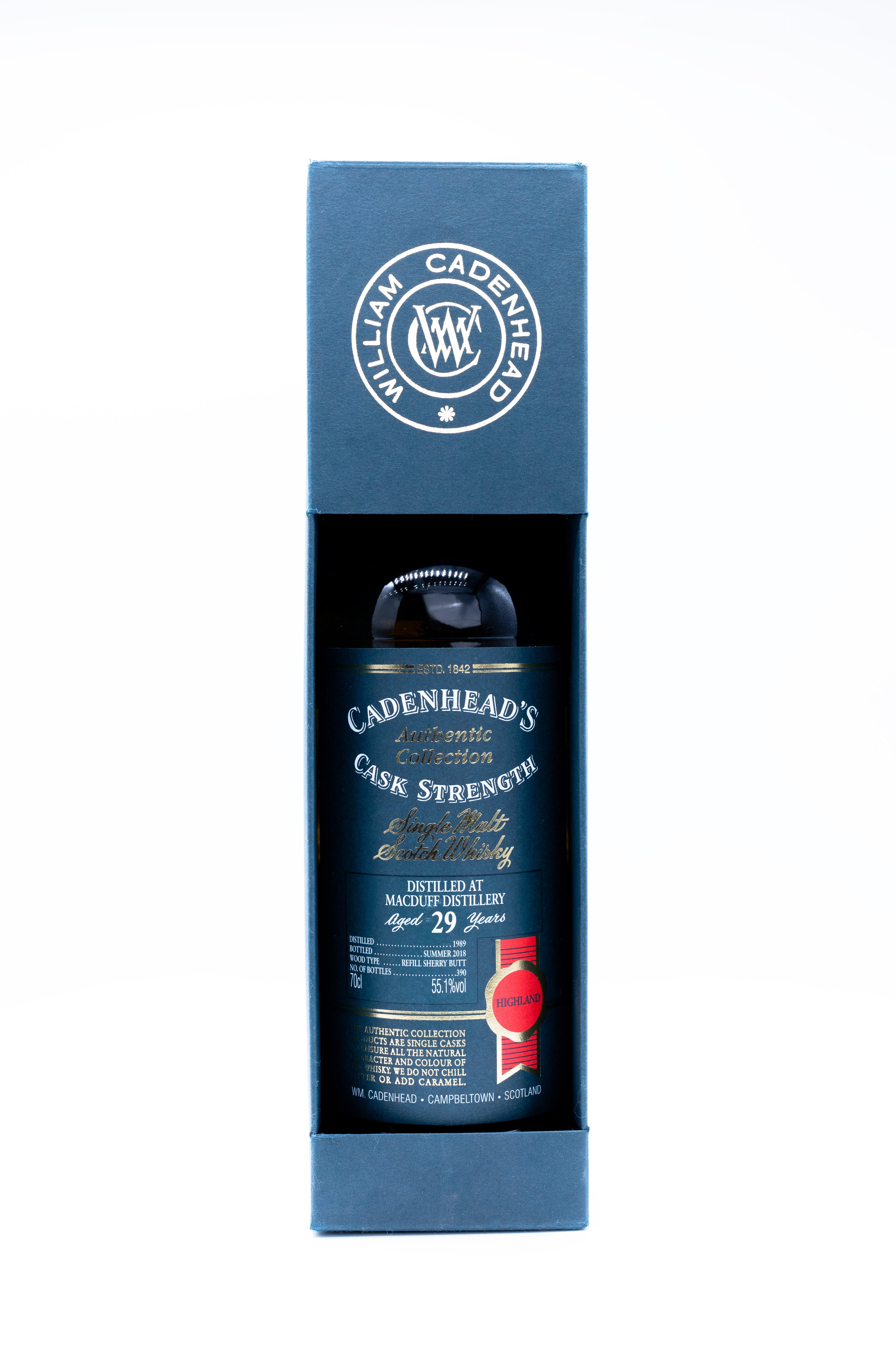 Macduff 29 Year Old Cadenhead's Authentic Collection