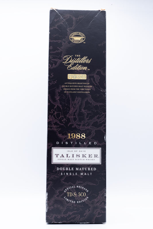 Talisker Distillers Edition Amoroso Finish 1988