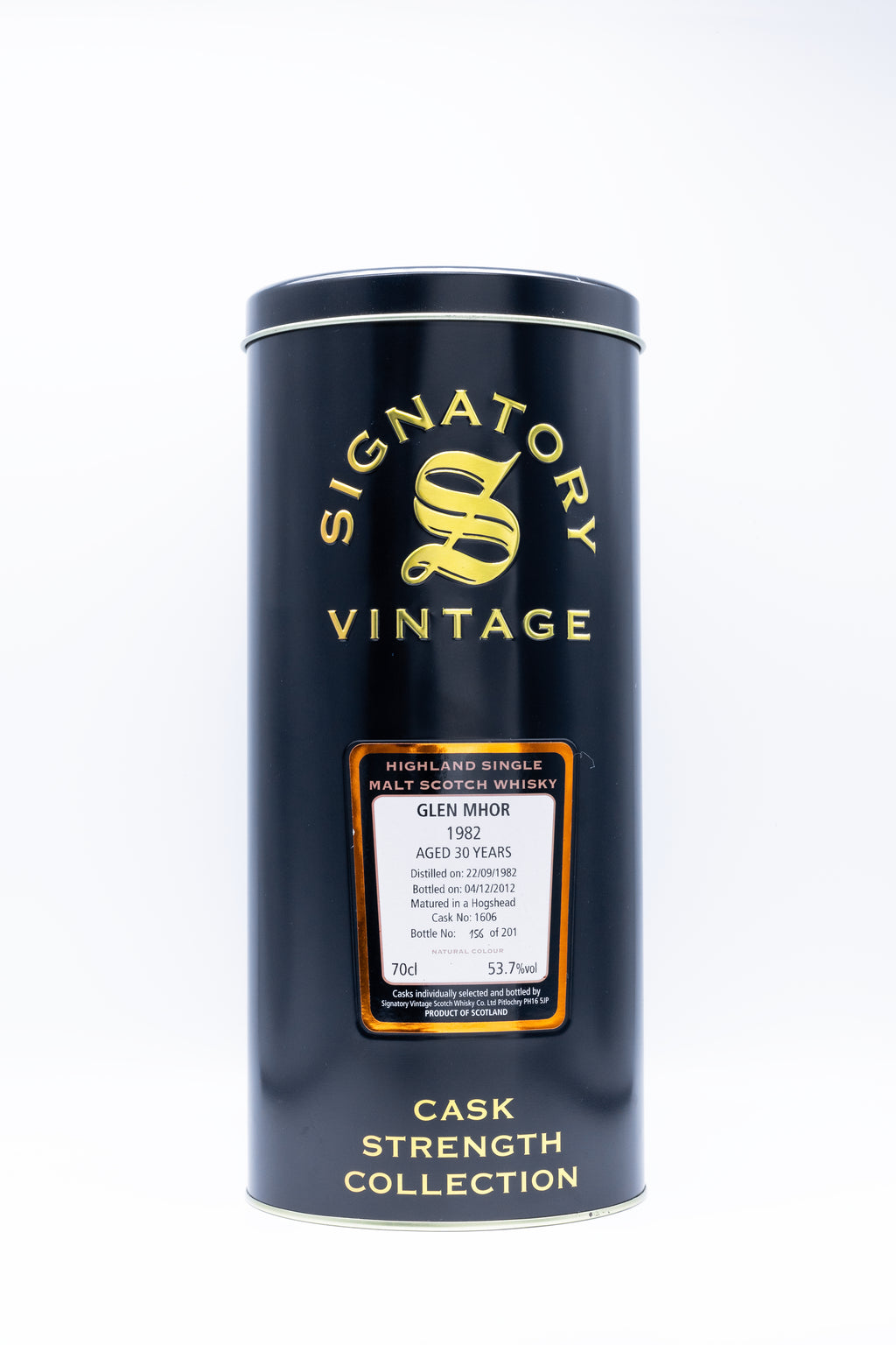 Glen Mhor 1982 Signatory 30 Year Old