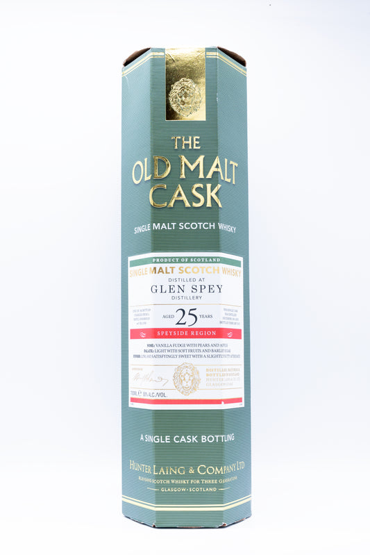 Glen Spey 25 Year Old - Old Malt Cask