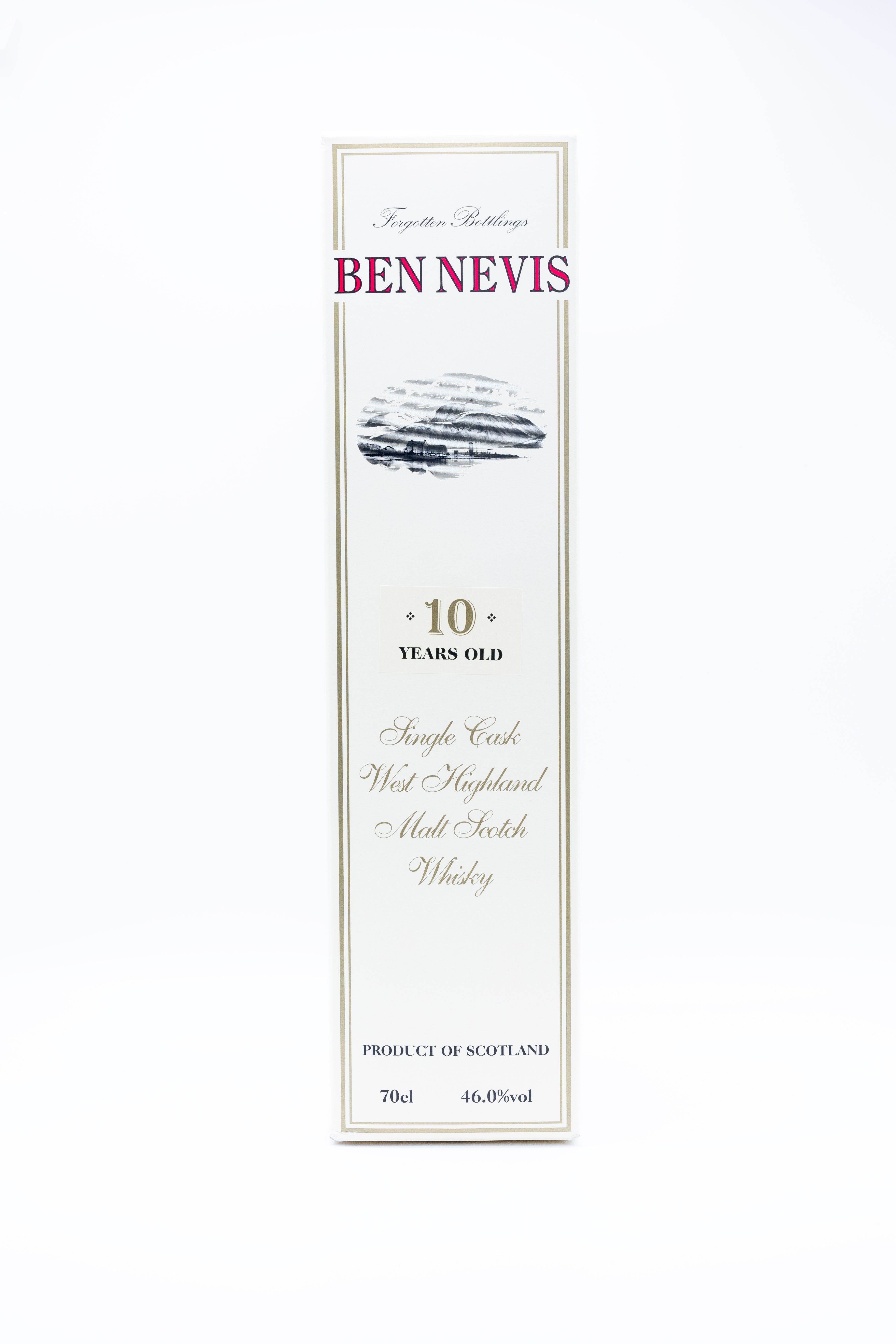 Ben Nevis - 10 Year Old - Forgotten Bottlings, Distilled In September 1996, Bottled In Febuary 2007