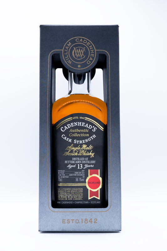 Fettercairn 13 Year Old Cadenhead's Authetic Collection