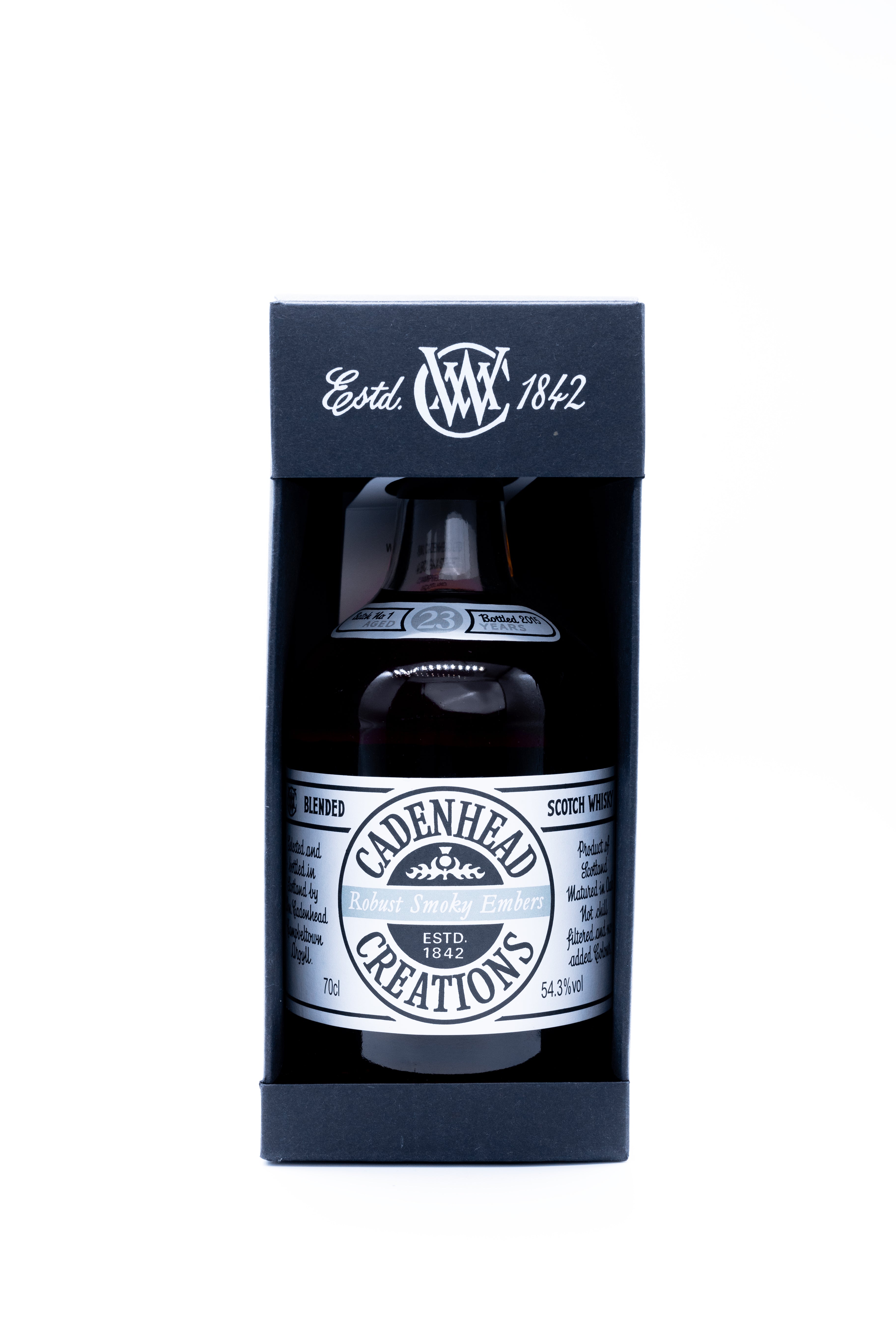 Cadenhead Creations Robust Smoky Embers 1992 23 year old Batch #1