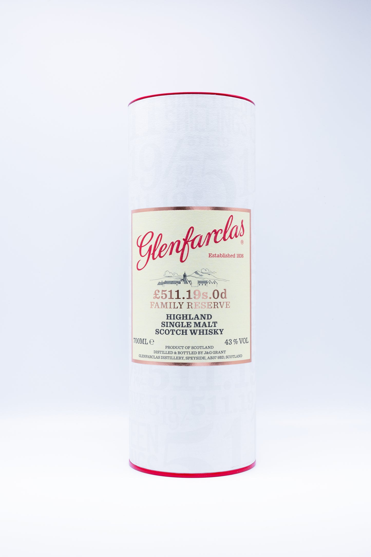 Glenfarclas £511.19s