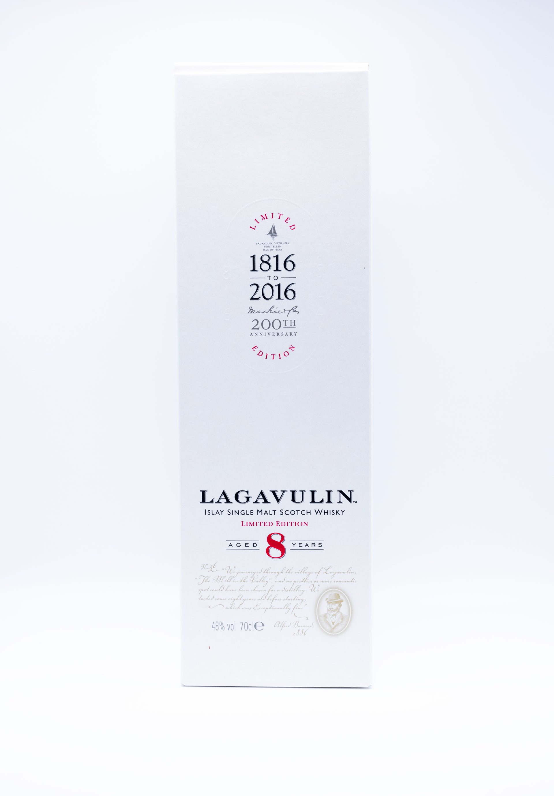 Product Detail  Lagavulin Distillery Limited Edition 8 Years Old 200th  Anniversary Islay Single Malt Scotch Whisky