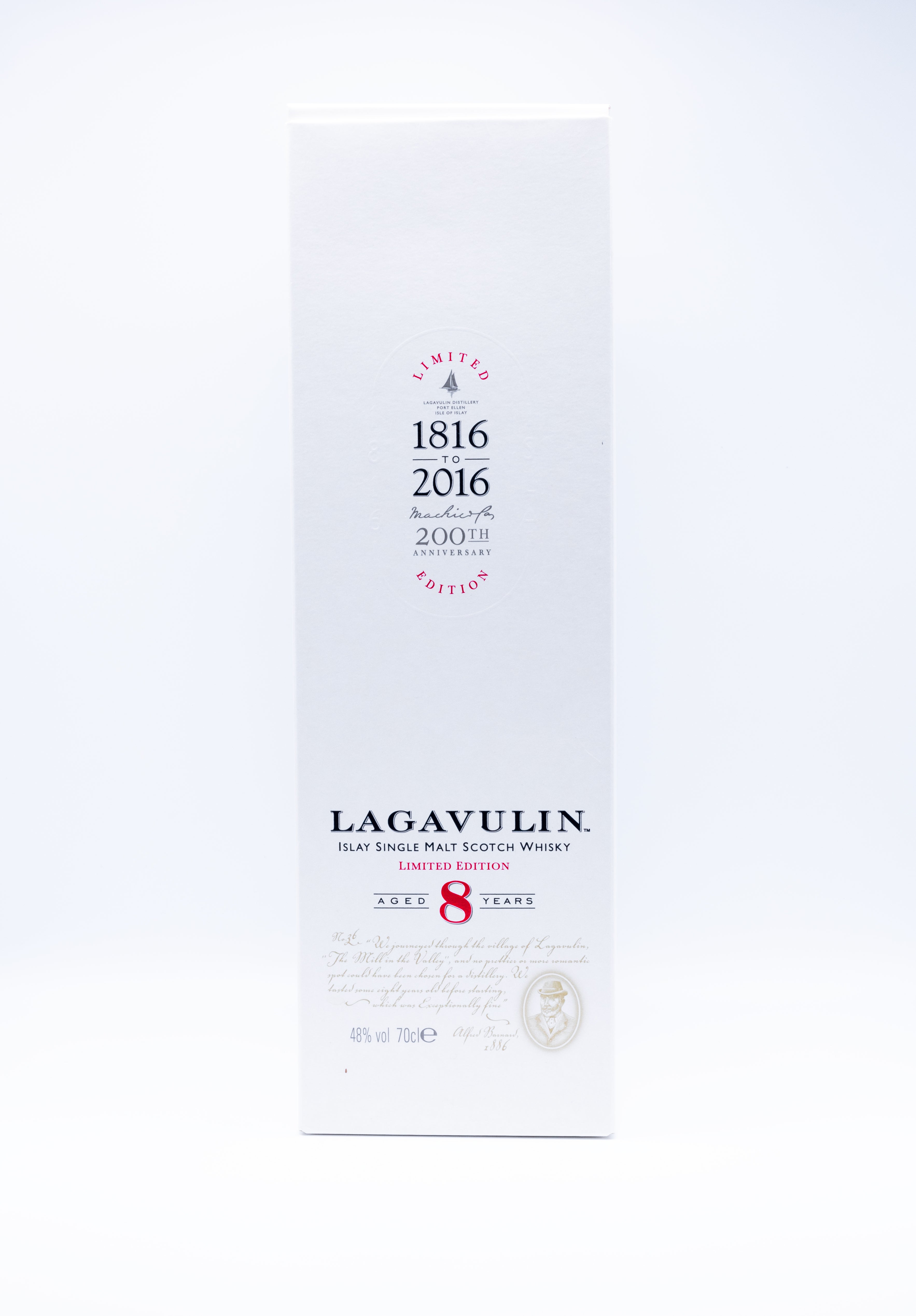 Lagavulin 200th Anniversary 8 year old Limited Edition