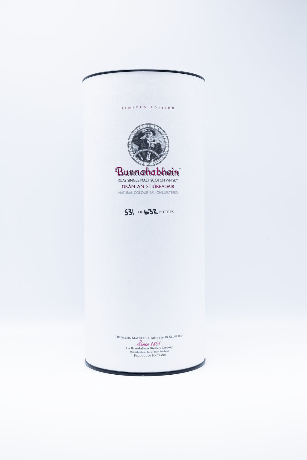 Bunnahabhain Dram An Stiùireadair Feis Ile 2014 Bottle No. 531