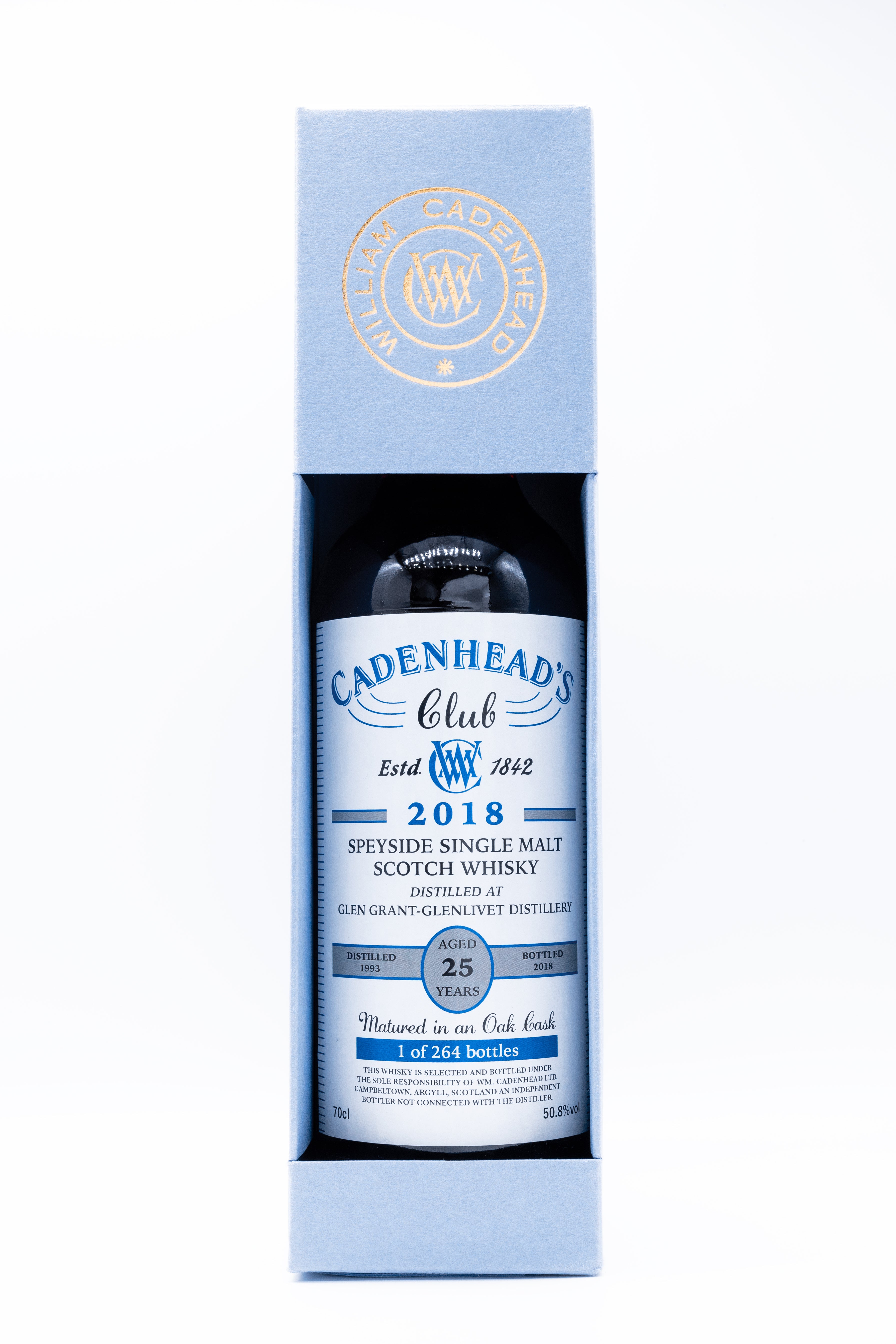 Cadenhead Club 2018 Glen Grant 25 Year Old