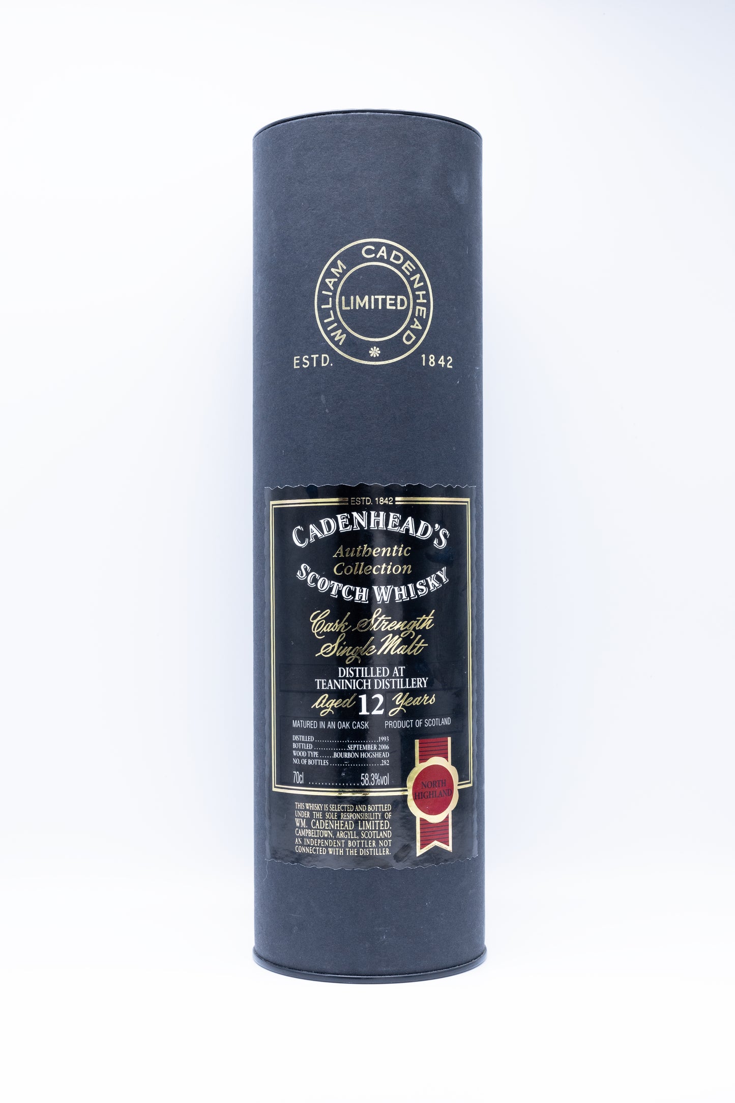Teaninich 12 Year Old Cadenhead's Authentic Collection
