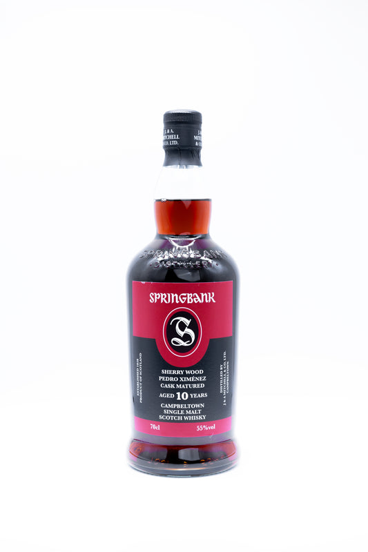 Springbank 10 Year Old PX Sherry Wood 2022 Release