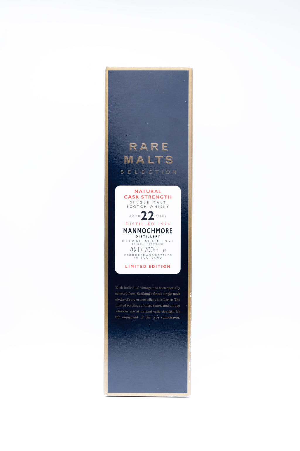 Mannochmore 22 year old Rare Malts 1974