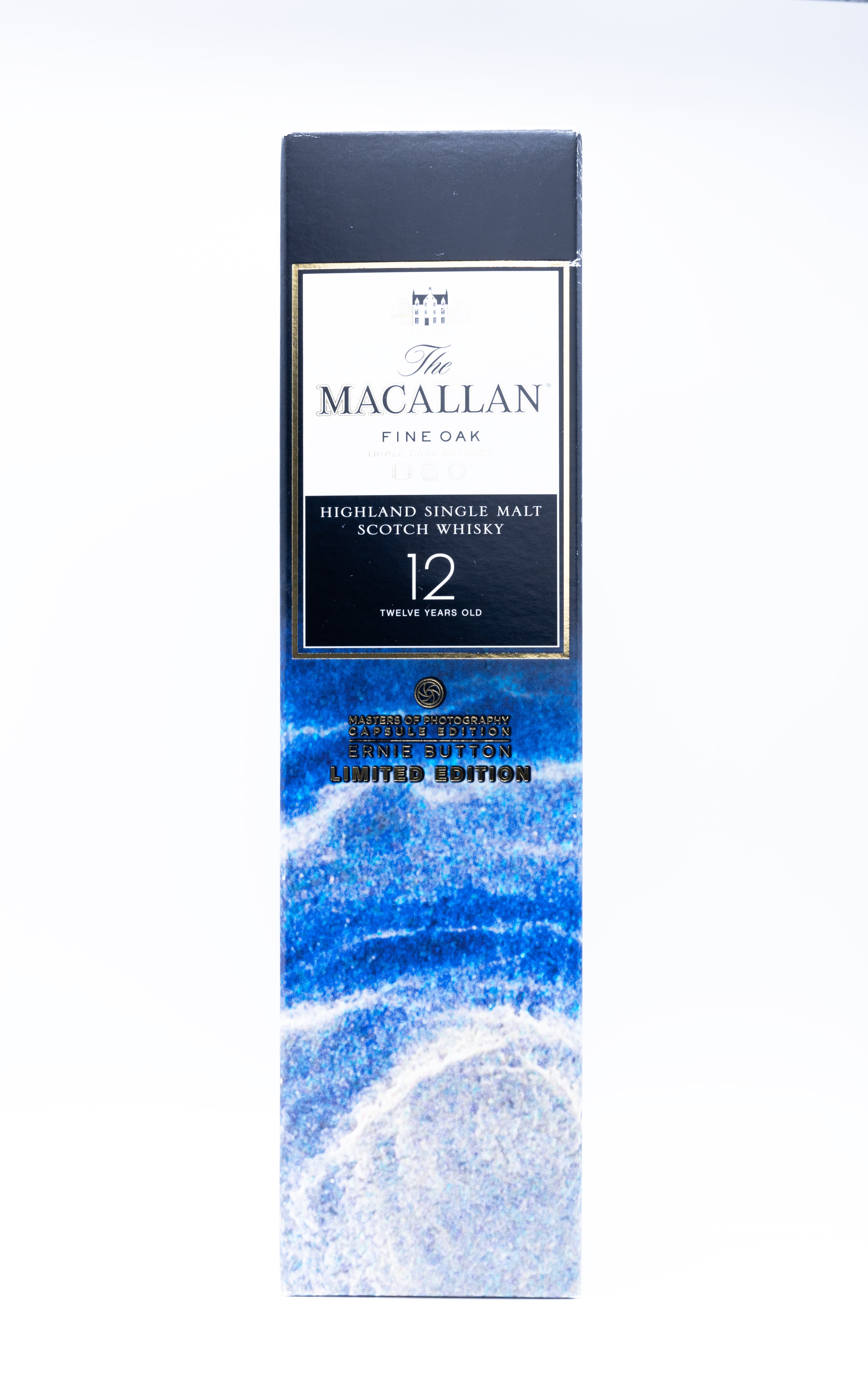 Macallan 12 year old Ernie Button Edition