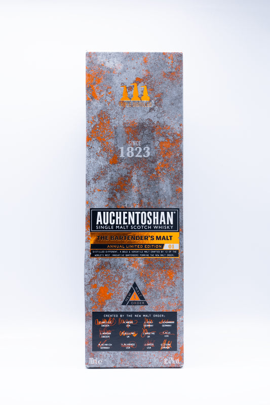 Auchentoshan Bartender’s Malt Annual Limited Edition 01