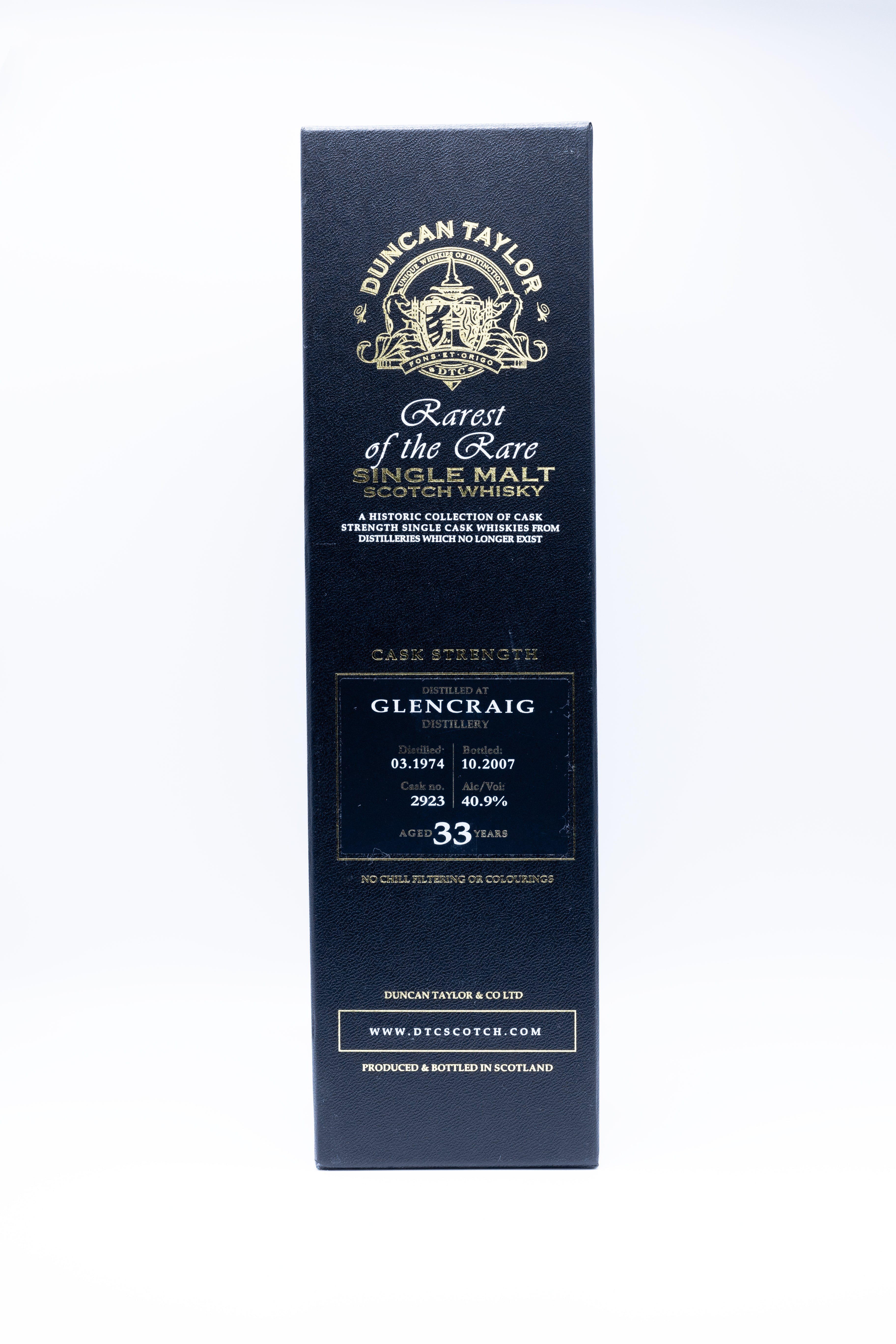 GlenCraig 33 Year Old Duncan Taylors