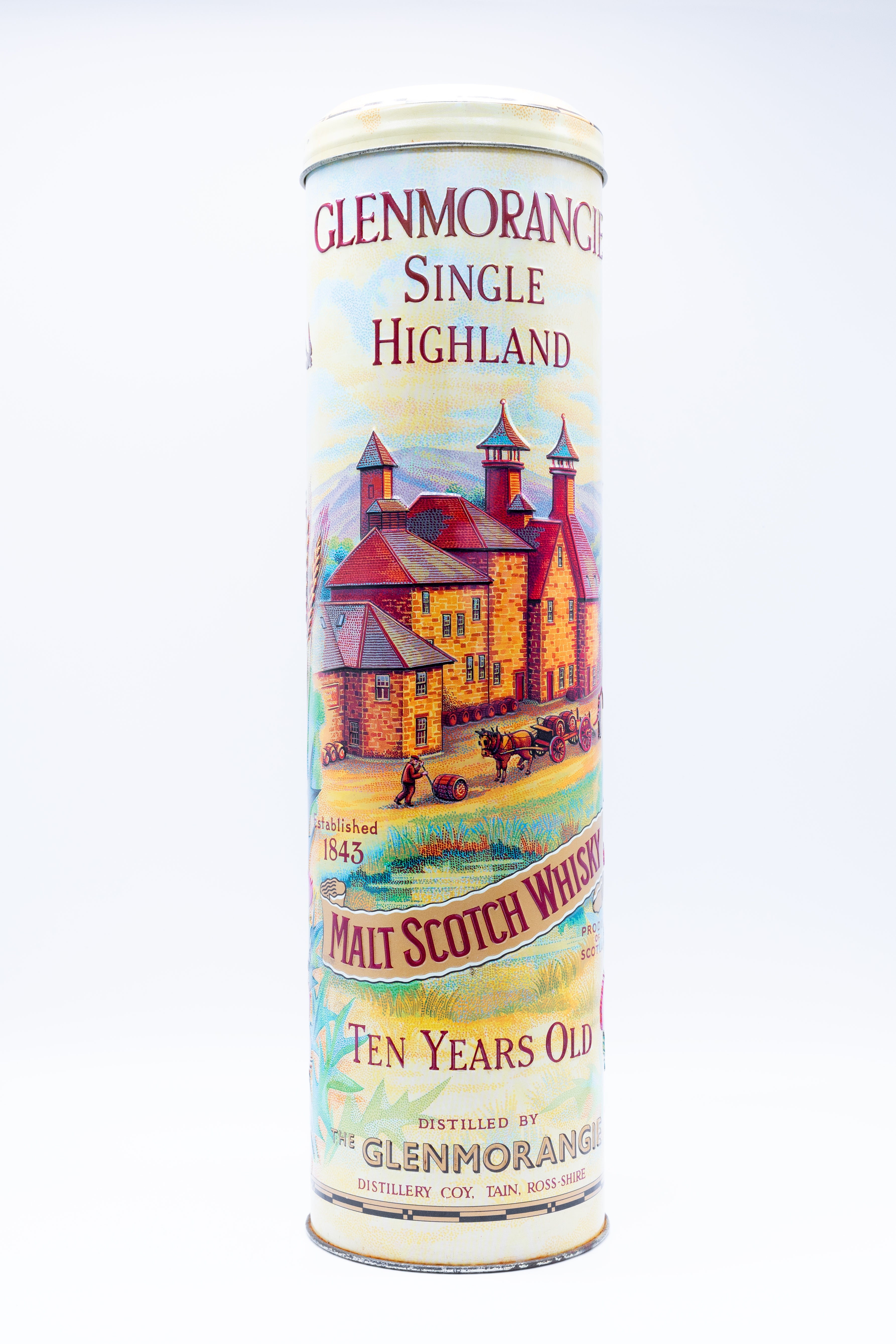 Glenmorangie 10 Year Old Sequencentenial - Old Style, Gift Tin