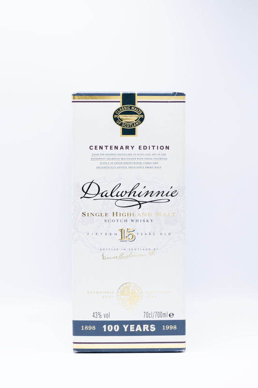 Dalwhinnie 15 year old Centenary Edition