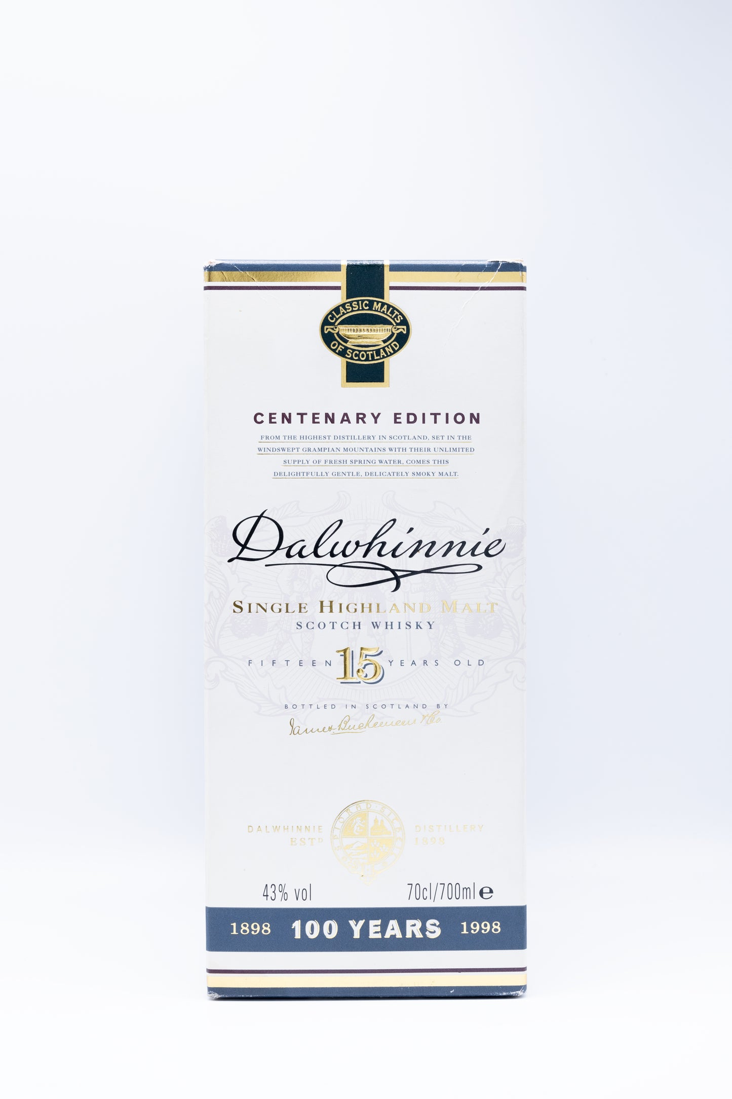 Dalwhinnie 15 year old Centenary Edition