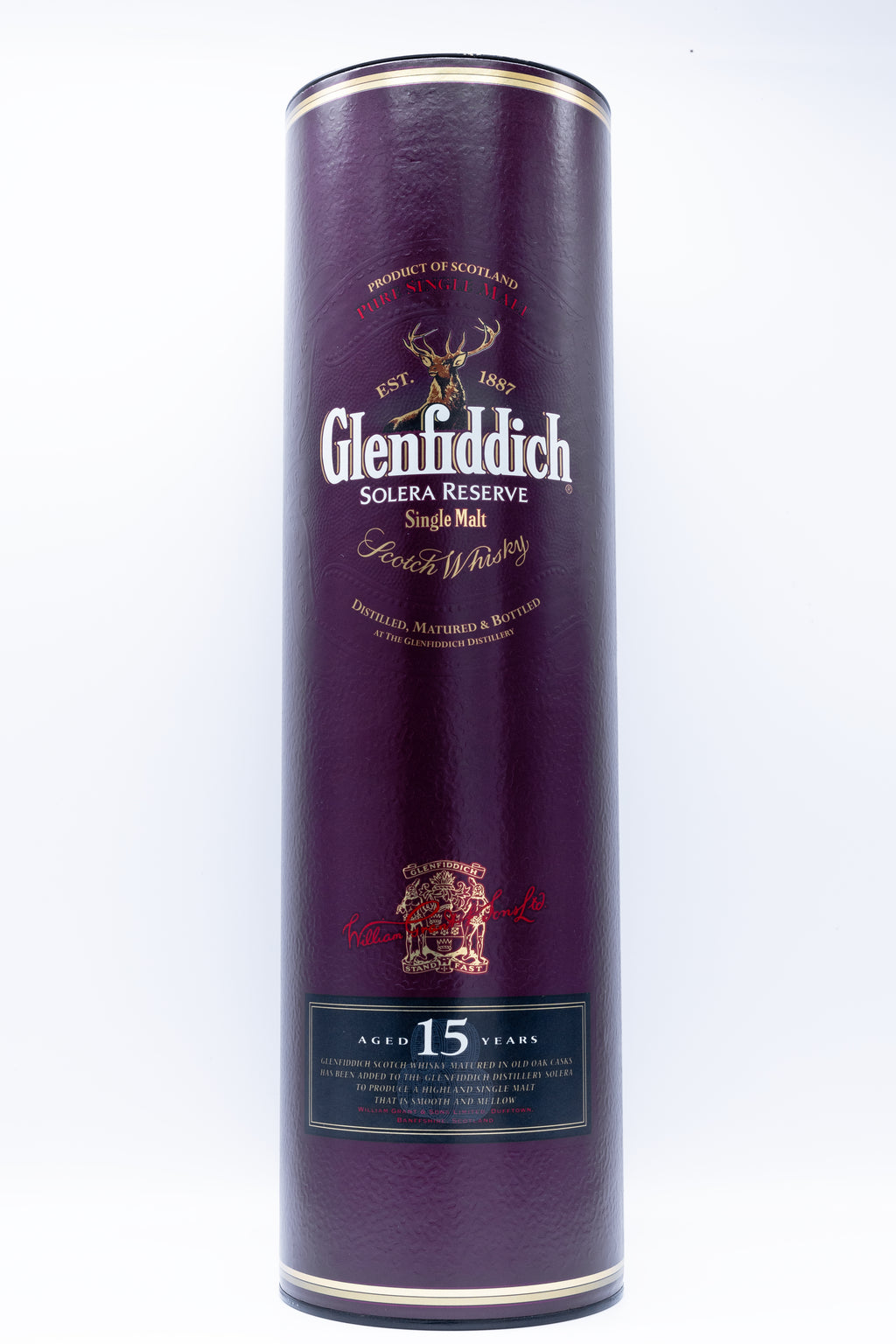 Glenfiddich 15 Year Old Solara Reserve 1 Litre