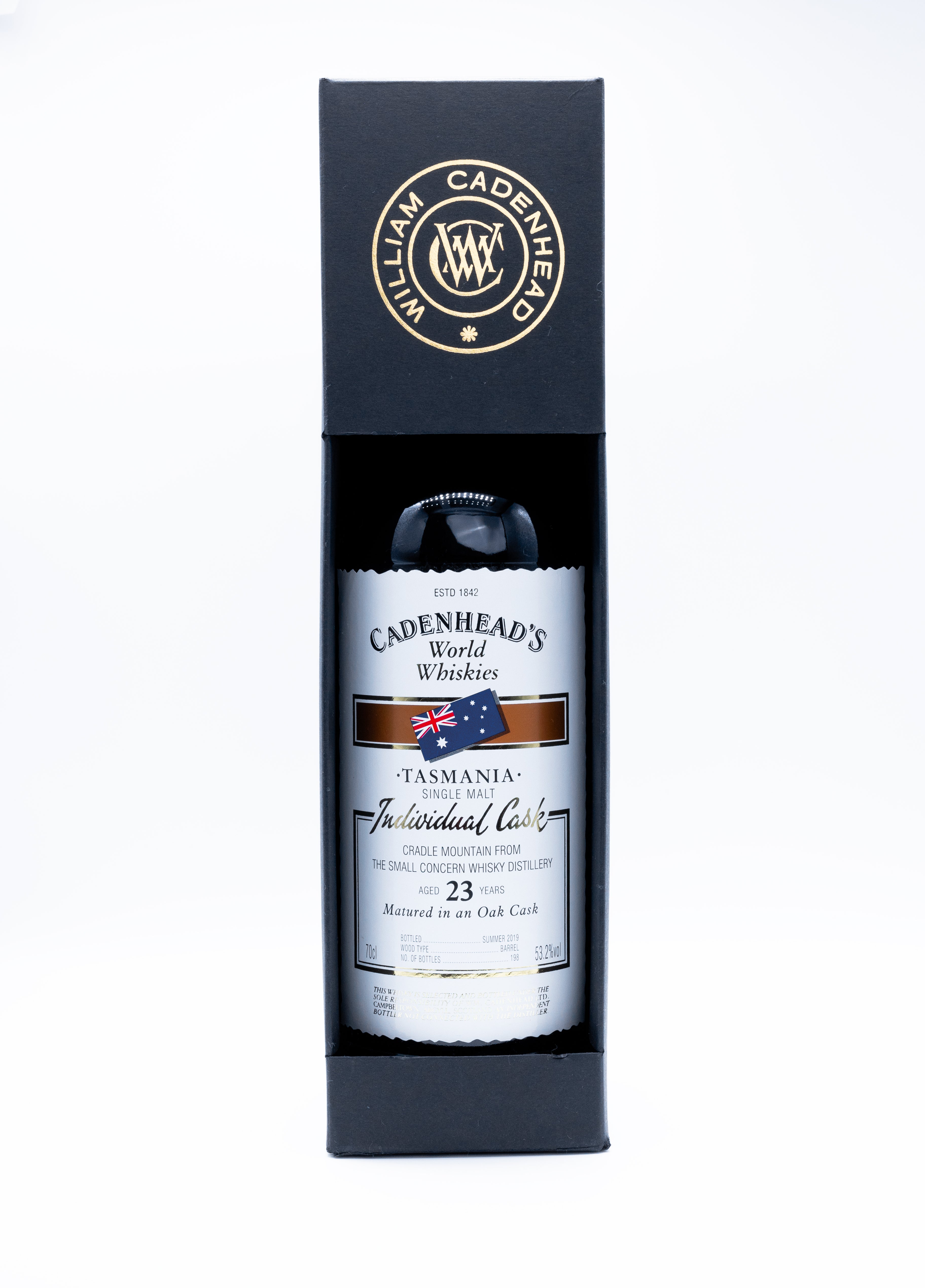 Tasmania Cradle Mountain 23 Year Old Cadenhead's World Collection