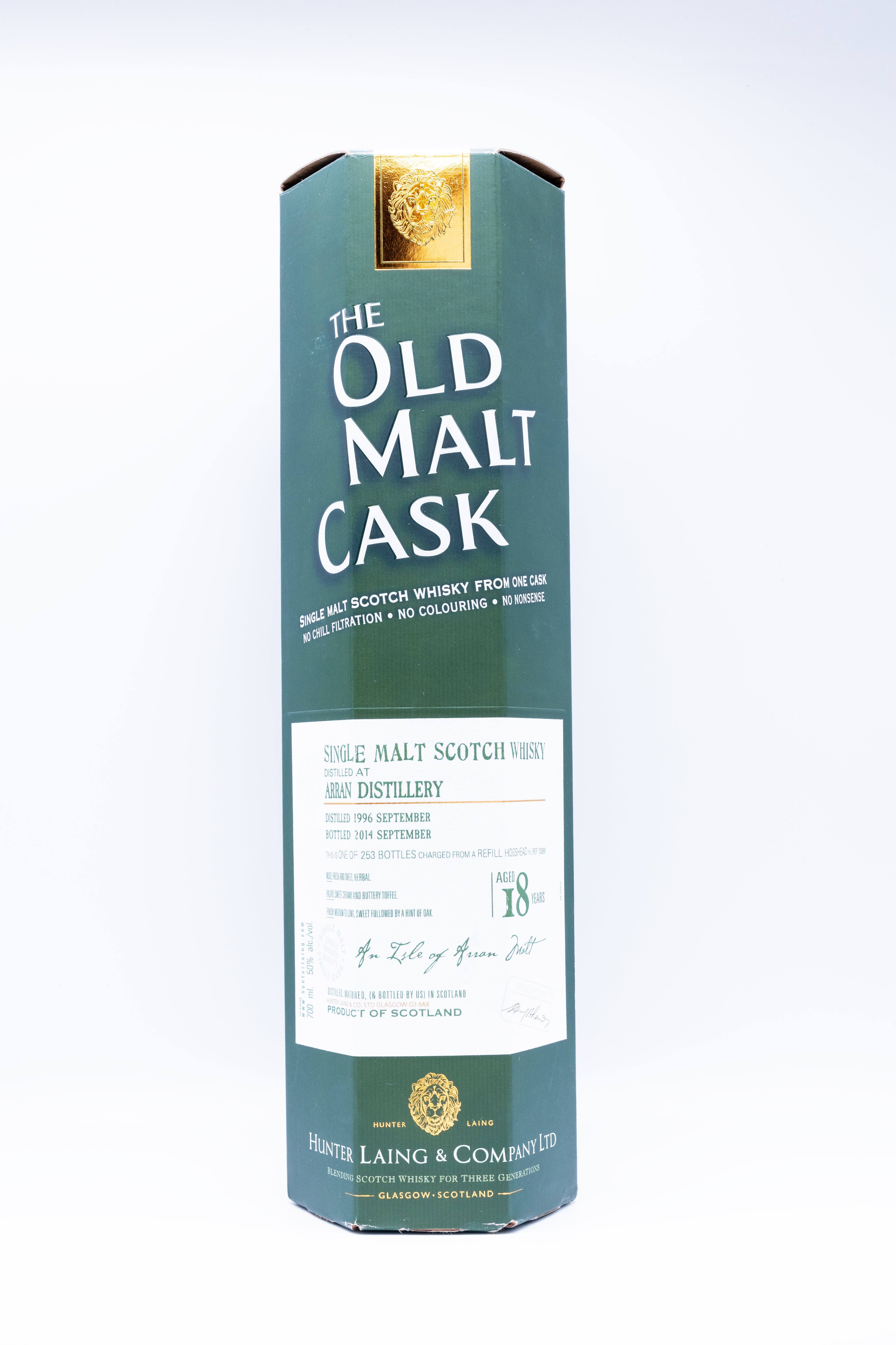 Arran 18 Year Old -Old Malt Cask